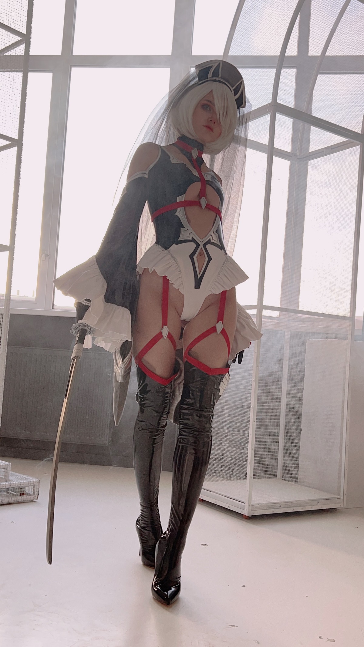 Shirogane-Cosplay-2B-ヨルハ２号Ｂ型-Bride-Ver-01-28