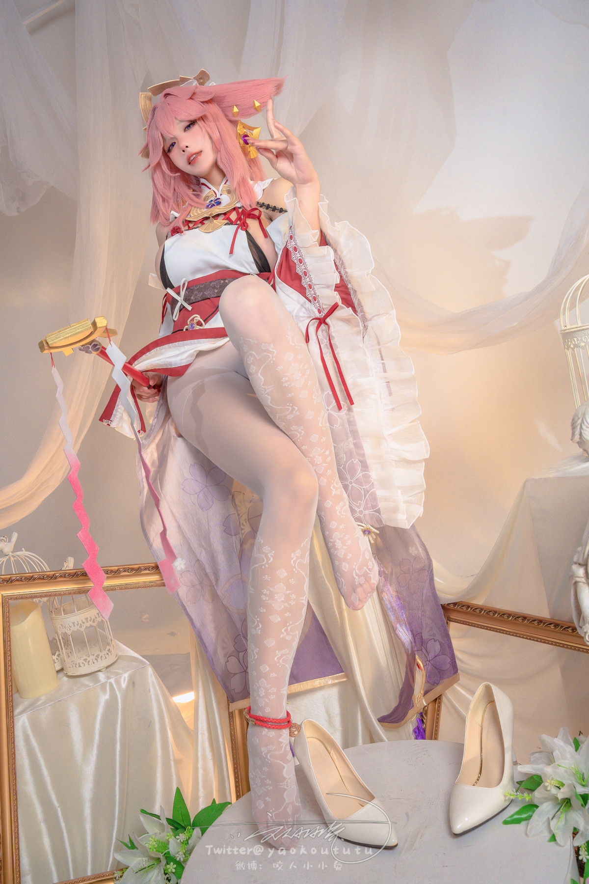 Cosplay-黏黏团子兔-春江水暖-神子贺岁-Set01-12-21