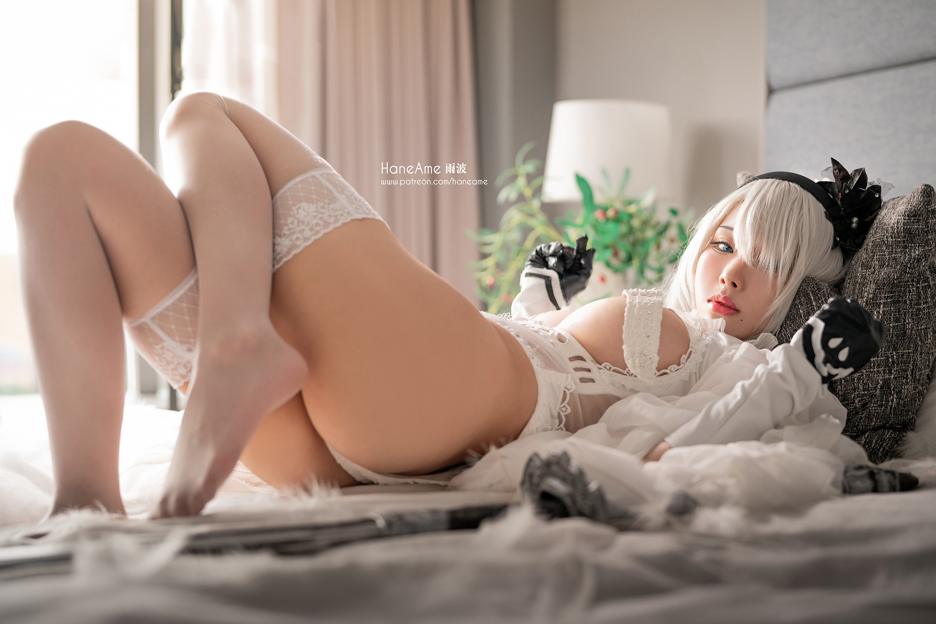HaneAme-雨波-2B-Wedding-Dress-Version-08-15