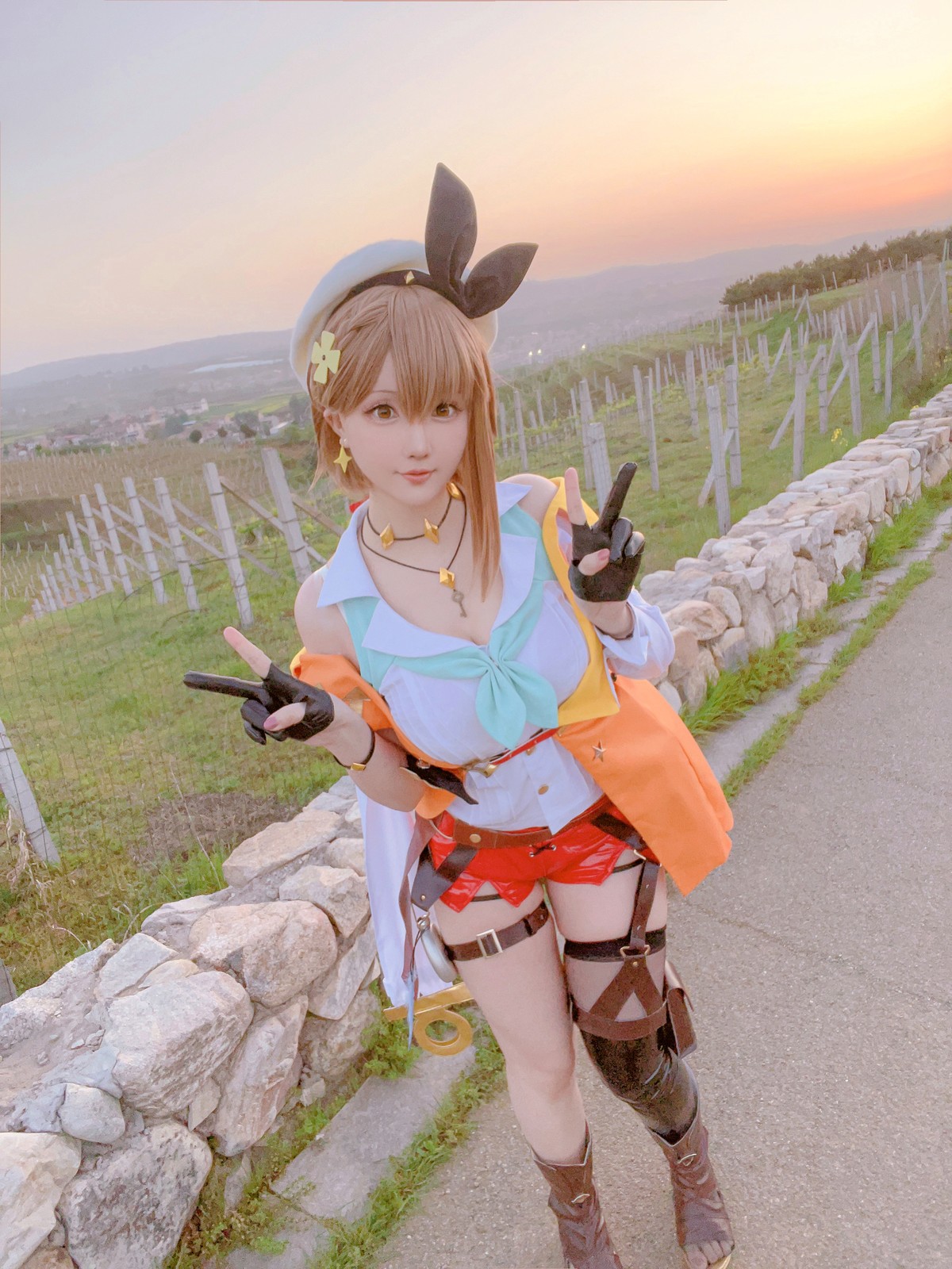 Cosplay-星之迟迟Hoshilily-莱莎的炼金工坊-08-26