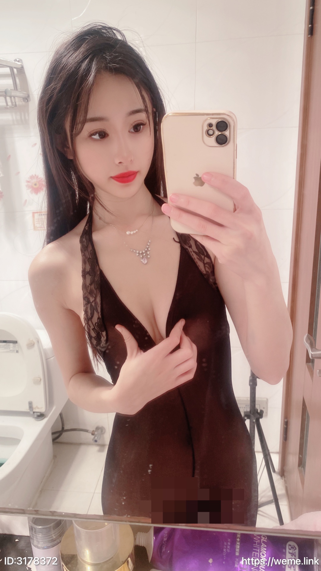 小萌子--NO017-黑色性感-10P13MB-08-17