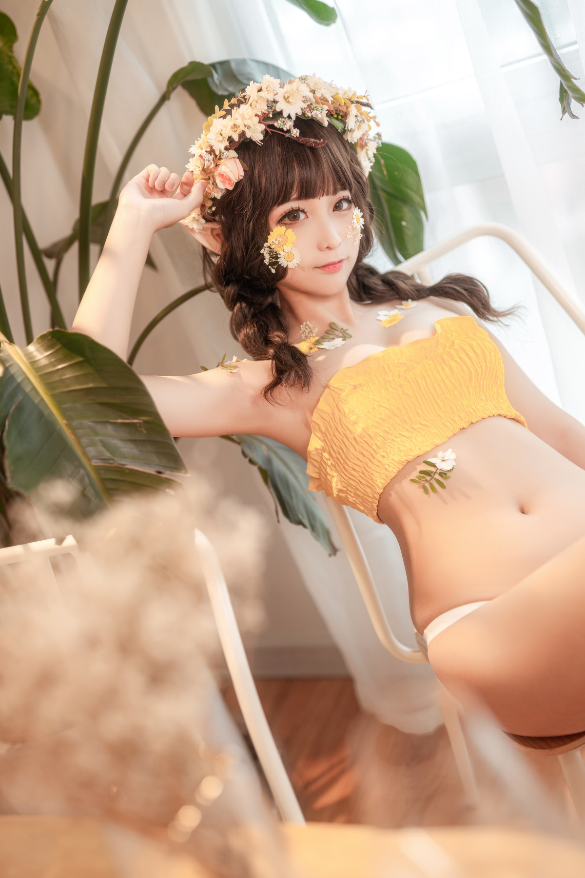 Cosplay-蠢沫沫Chunmomo-尖耳国度花精灵-10-12