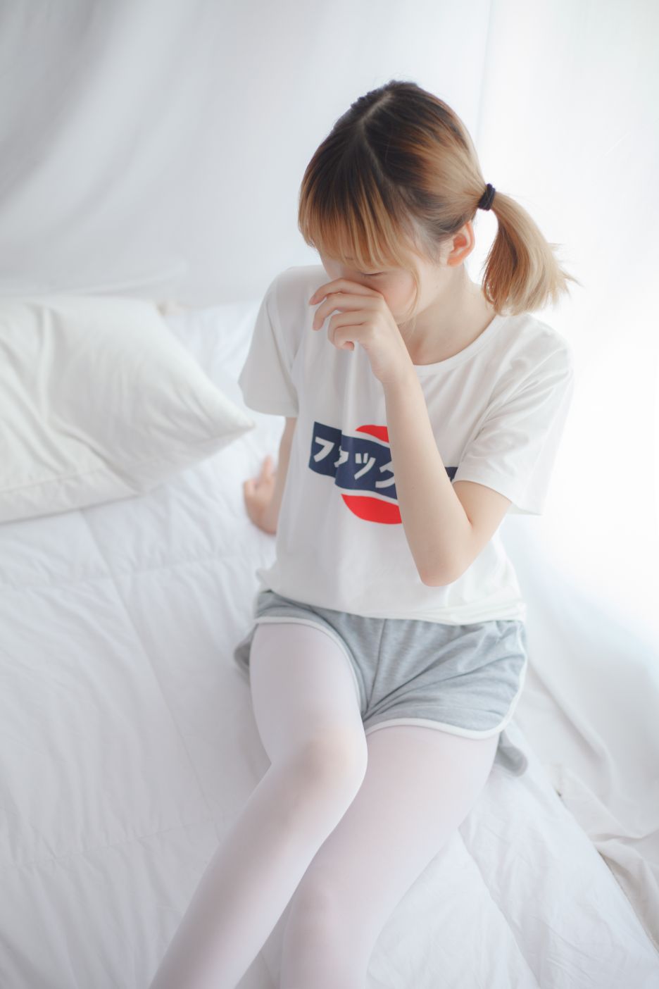 少女秩序写真-vol001-白丝休闲短裤30P-01-09