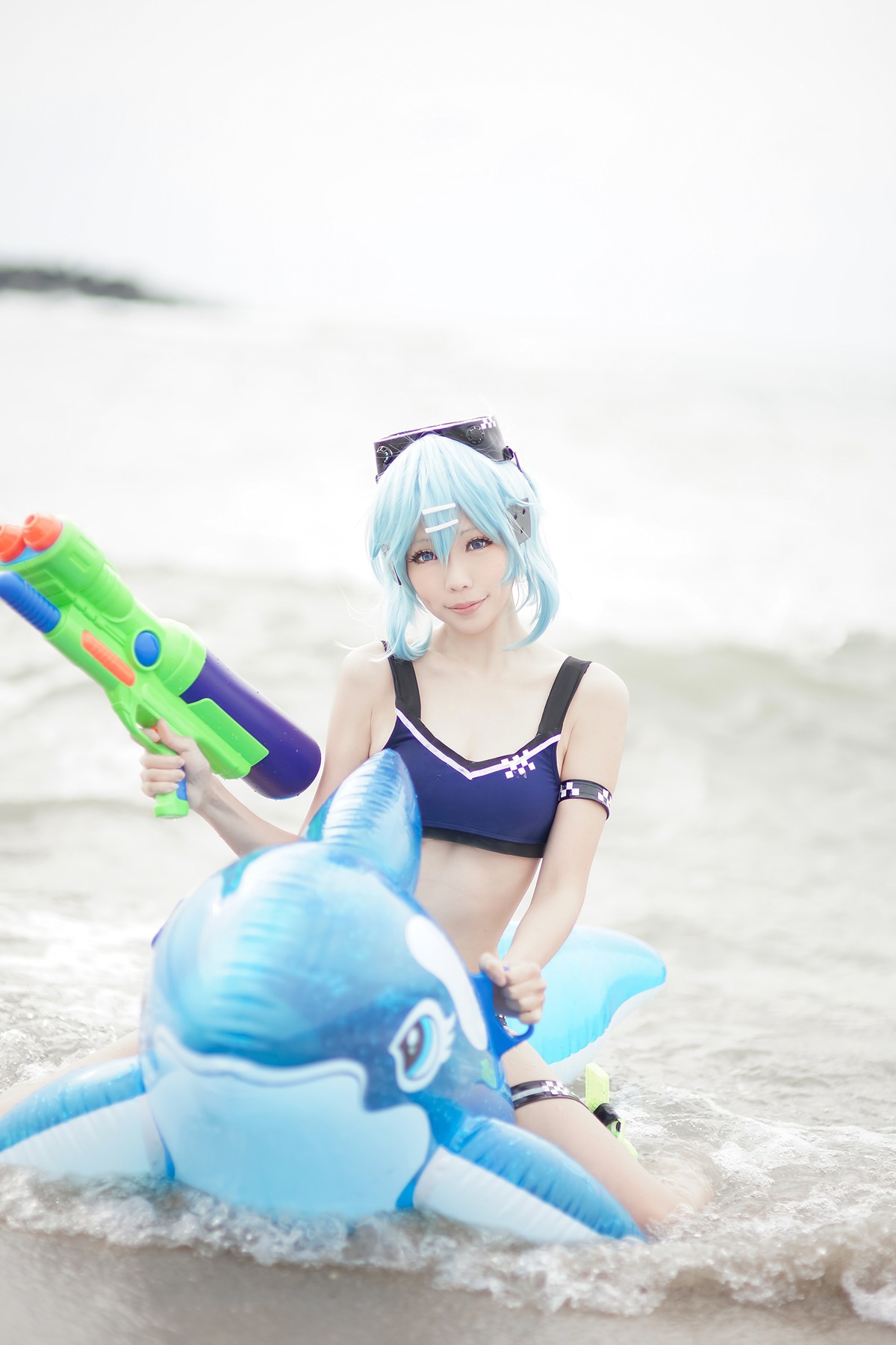 Cosplay-ElyEE子-诗乃海边-12-23