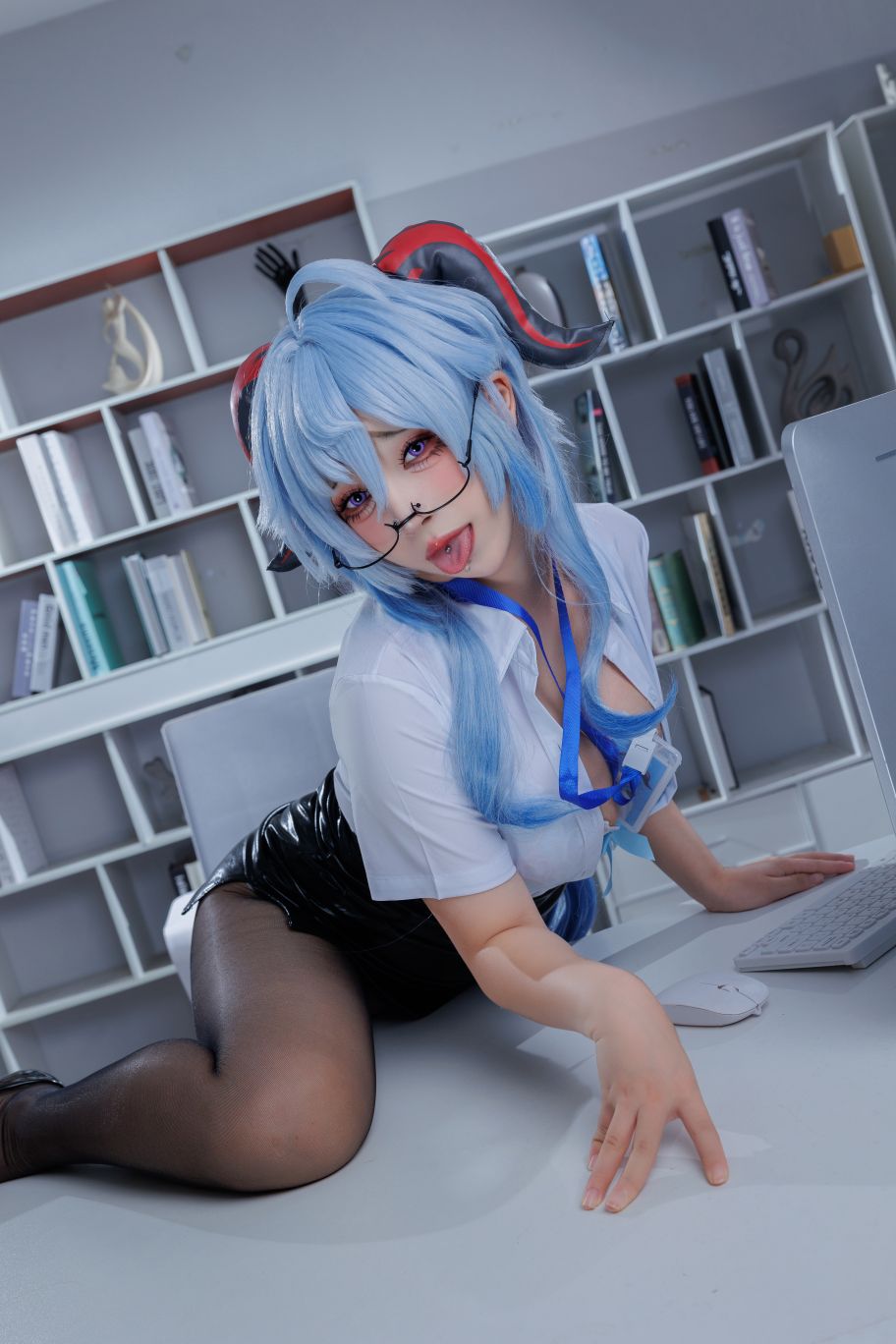 胡桃猫Kurumineko---甘雨OL-06-13