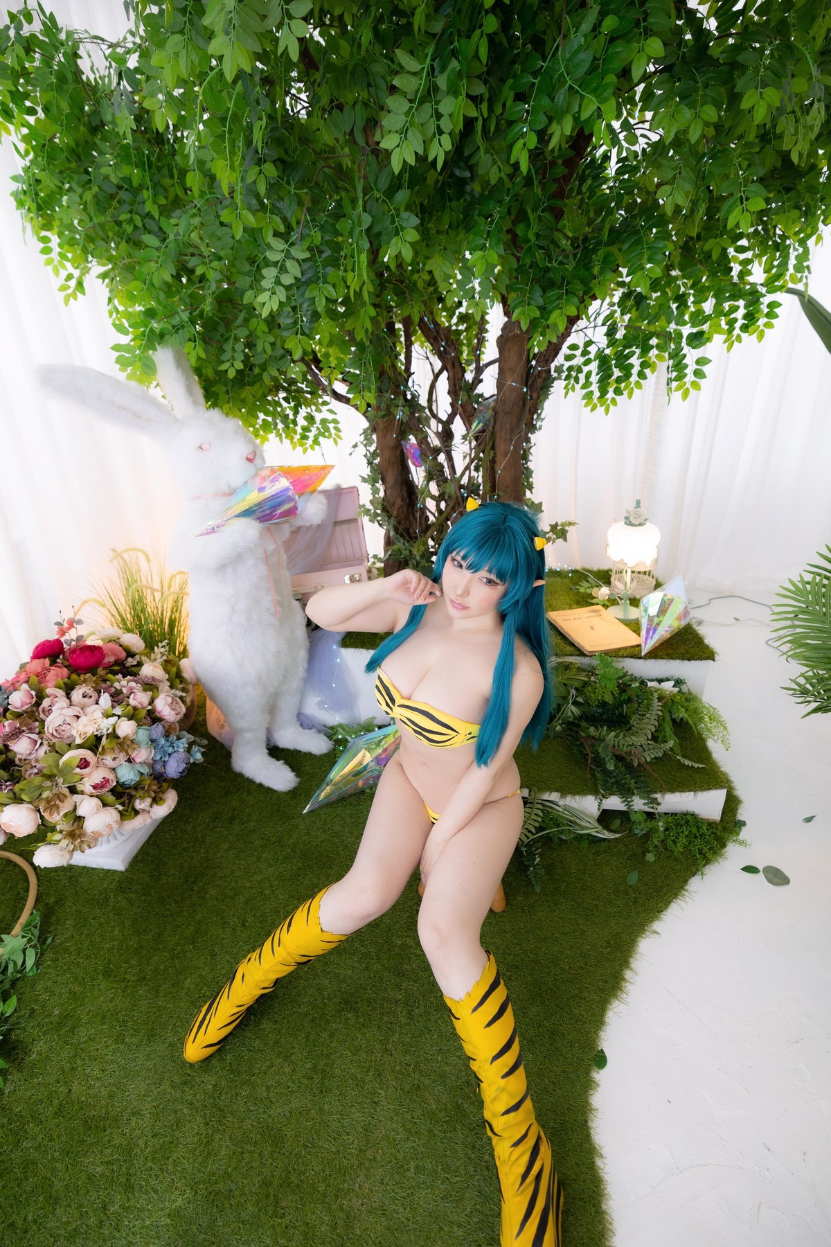 Cosplay-SAKUサク-Lum-ラム-うる星やつら-Set03-02-09