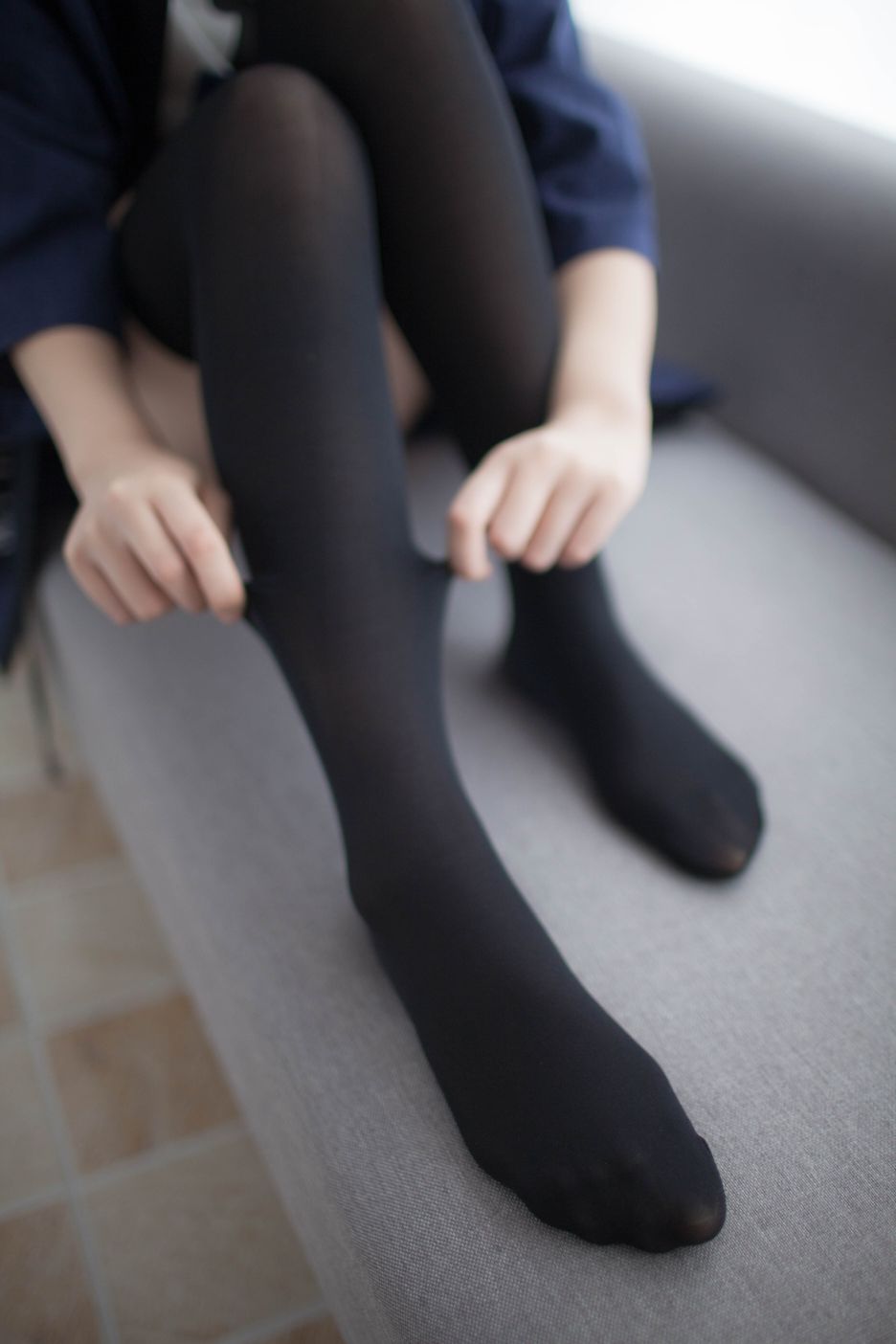 少女秩序写真-vol006-沙发过膝黑丝55P-01-10