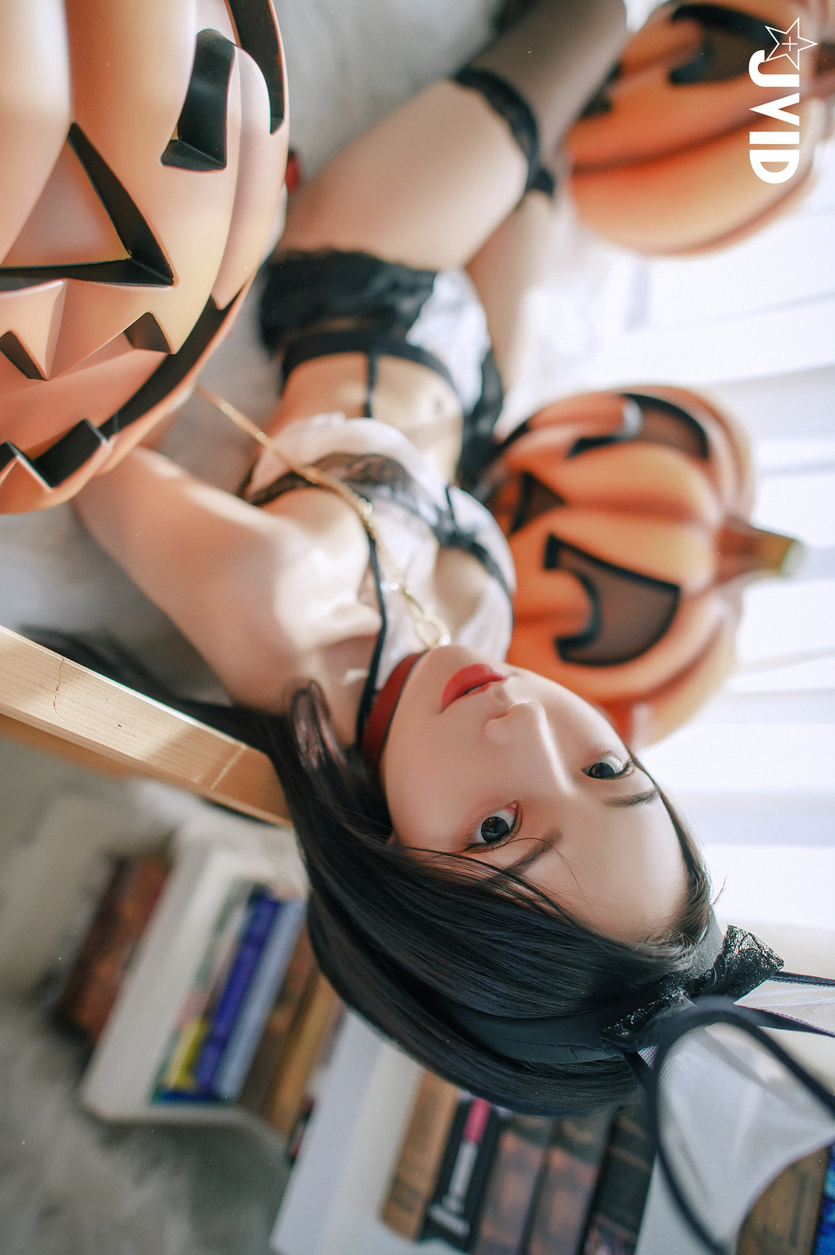 啾啾學妹化身惡魔兔兔--我再也按耐不住內心的猛獸將她強佔-Set02-08-22