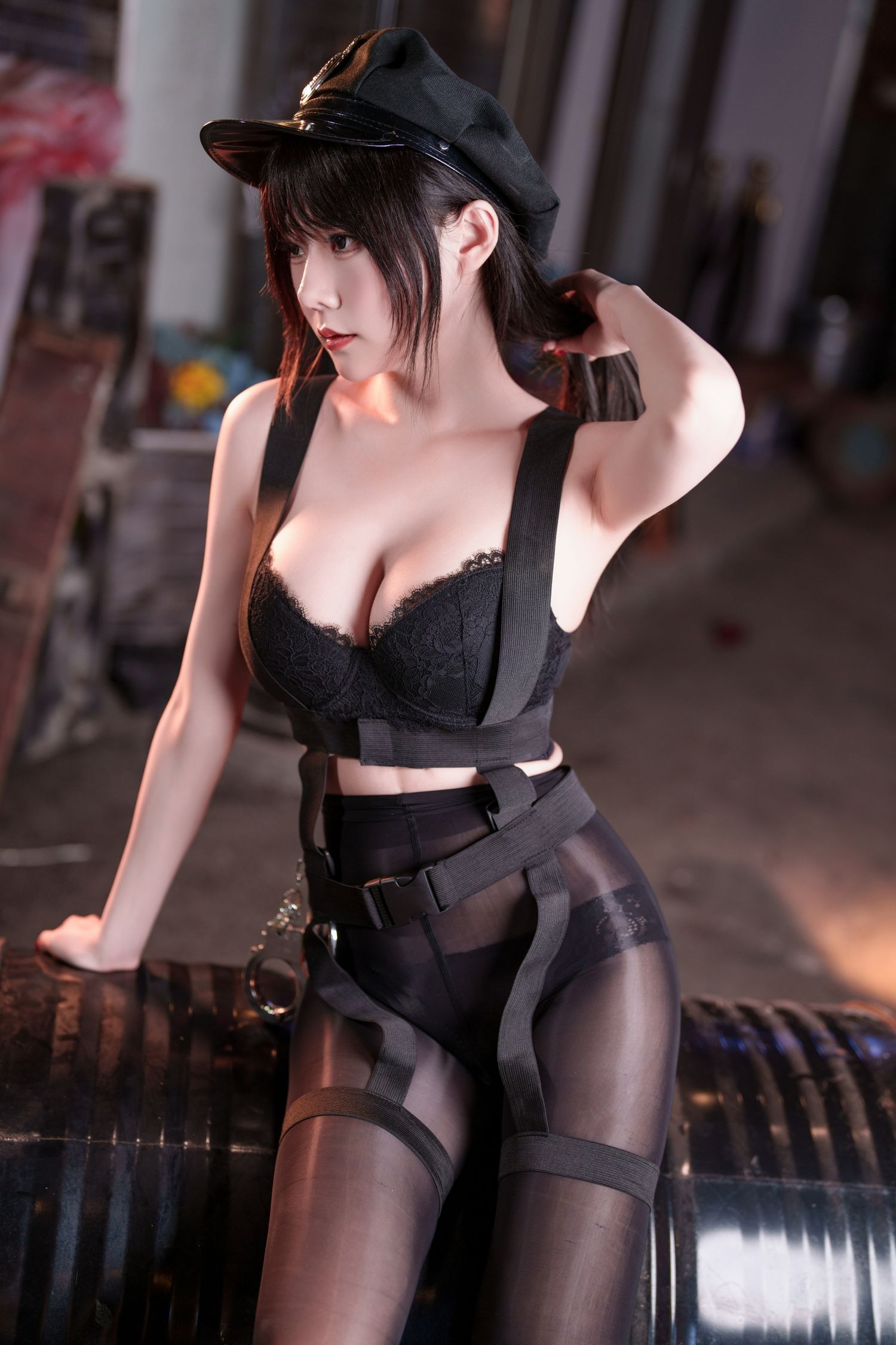 香草喵露露---11月舰长-女警-08-17