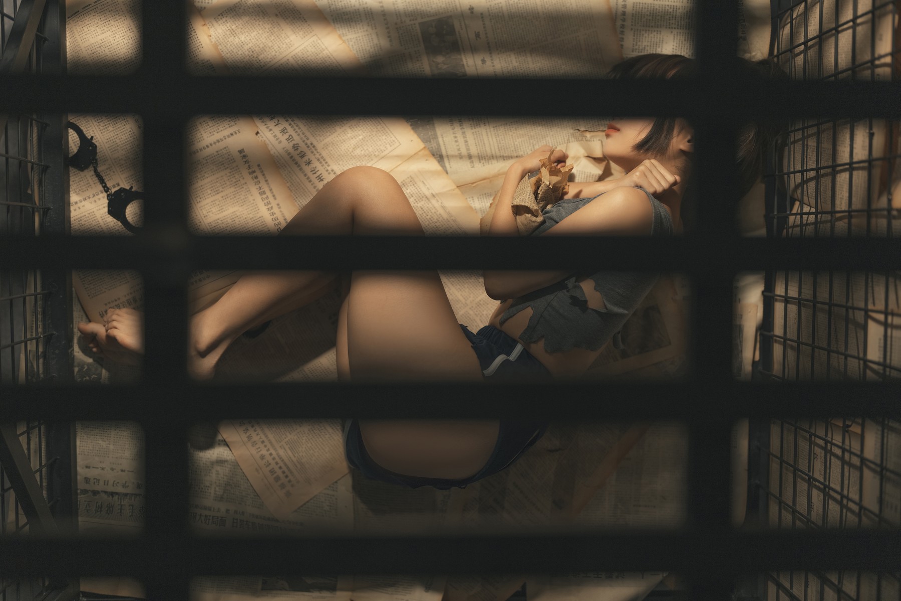 蠢沫沫-Cosplay-审讯-Trial-12-01