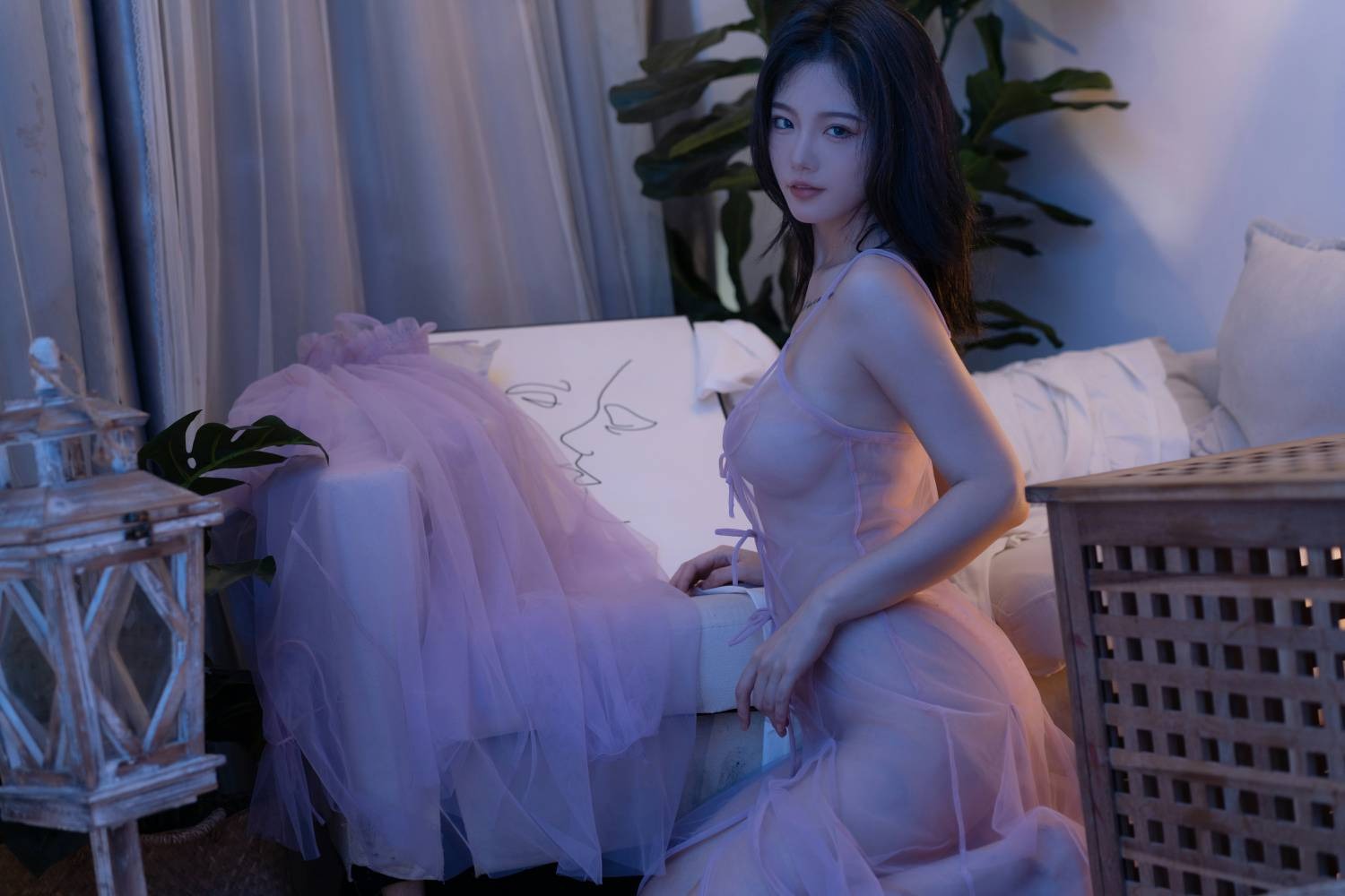 桃良阿宅---紫纱裙-08-31