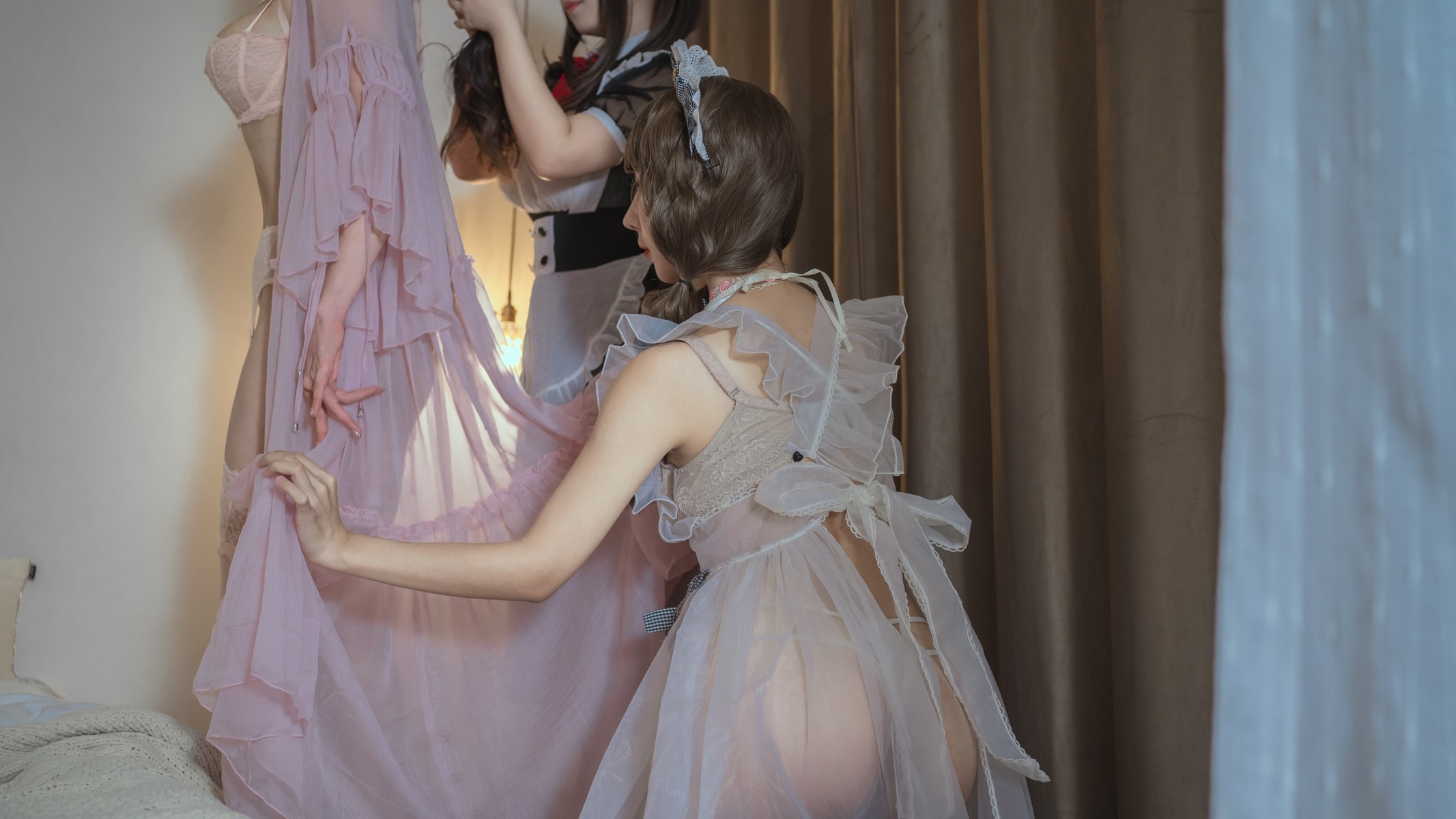 秋和柯基-夏小秋秋秋-Cosplay-下午茶时光-10-08