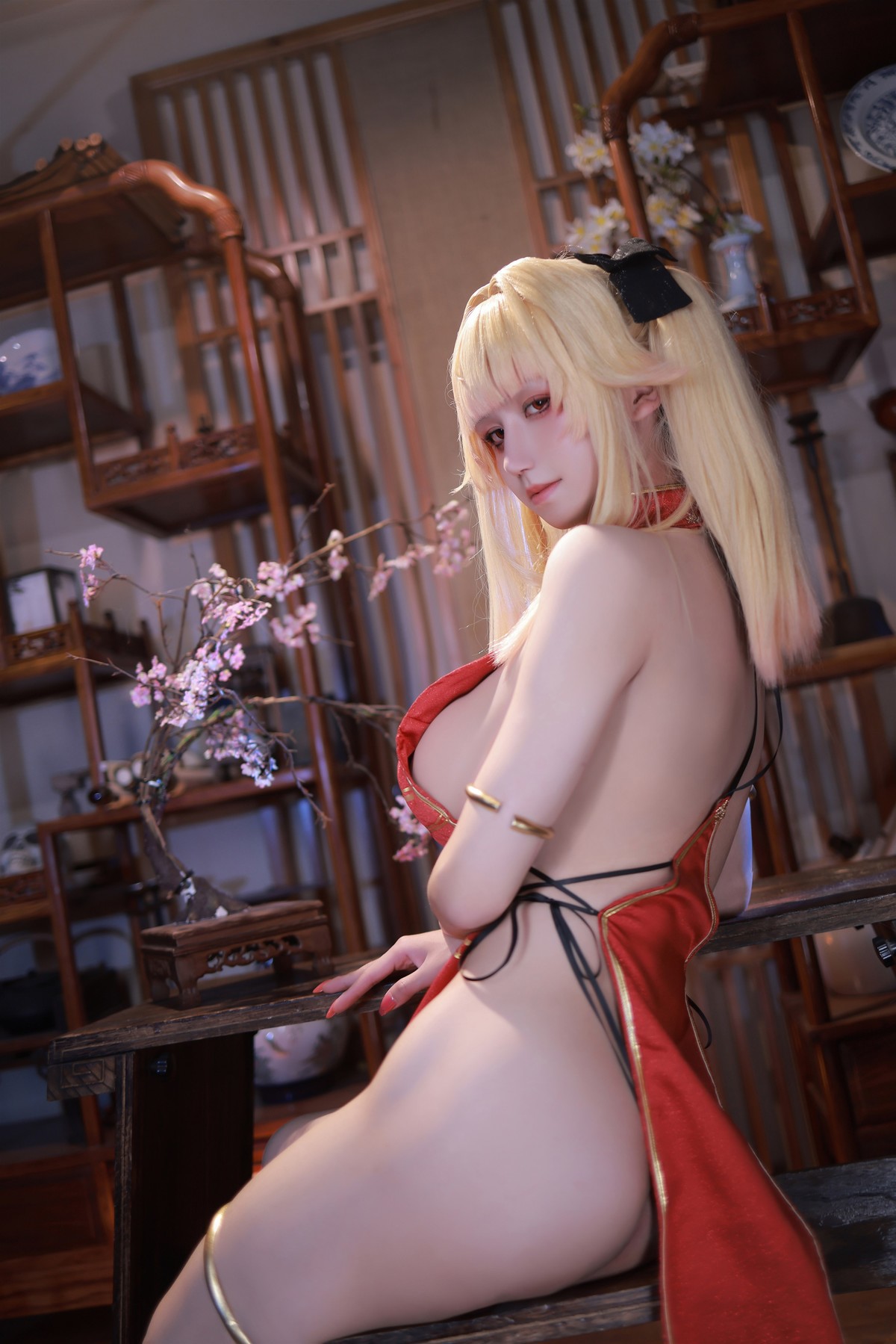 Cosplay-桜满三时-萌姬联合-旗袍-09-28