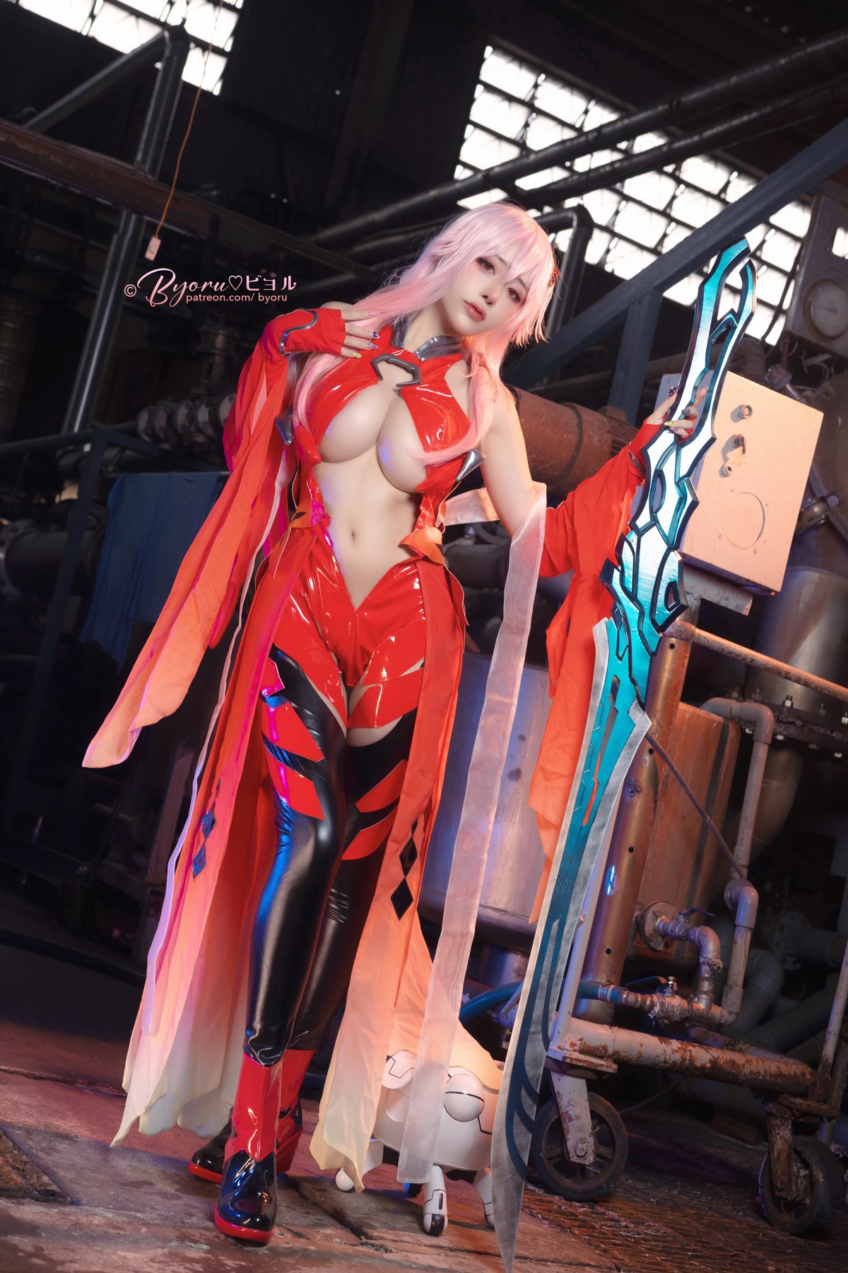 Cosplay-萝莉Byoru-楪いのり-Inori-Yuzuriha-10-25