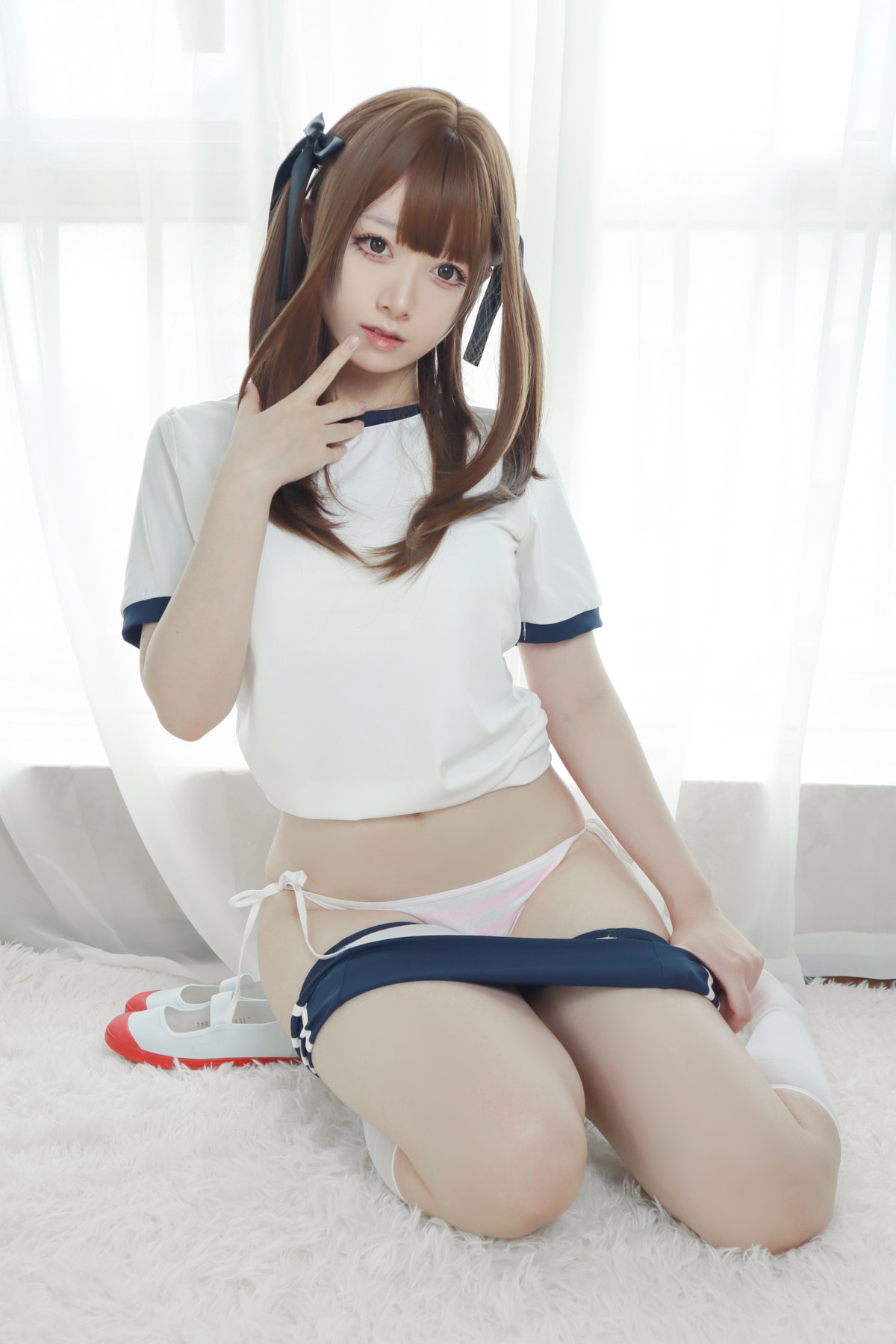 Cosplay-Asagiriai愛ちゃん-体操服-09-02