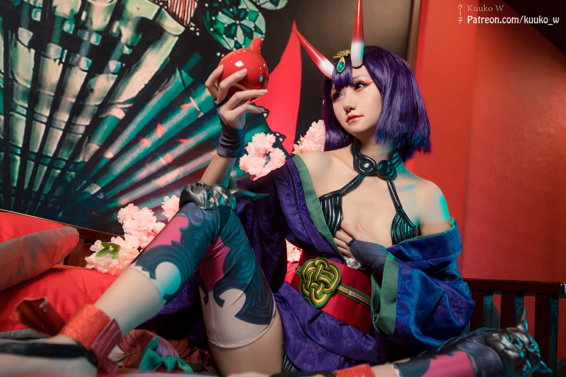 Cosplay-KuukoW-クー子-Shuten-Douji-03-07