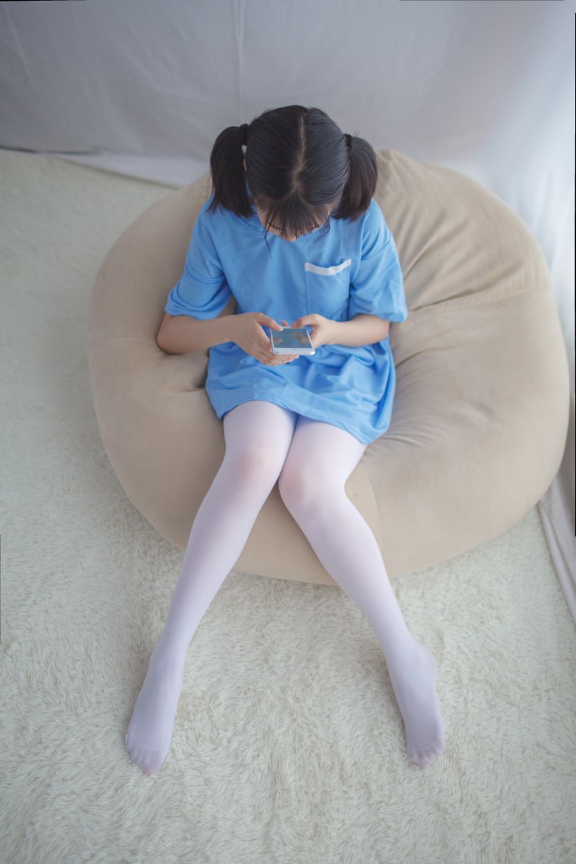 少女秩序写真-vol010-白丝蓝裙少女49P-01-10