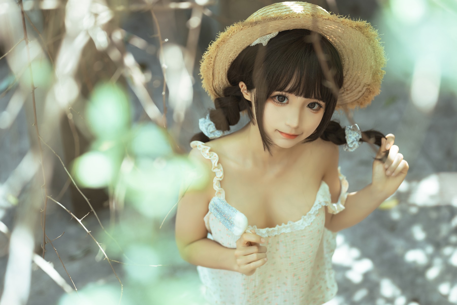 Cosplay-蠢沫沫Chunmomo-乡下妹妹-Set03-11-08