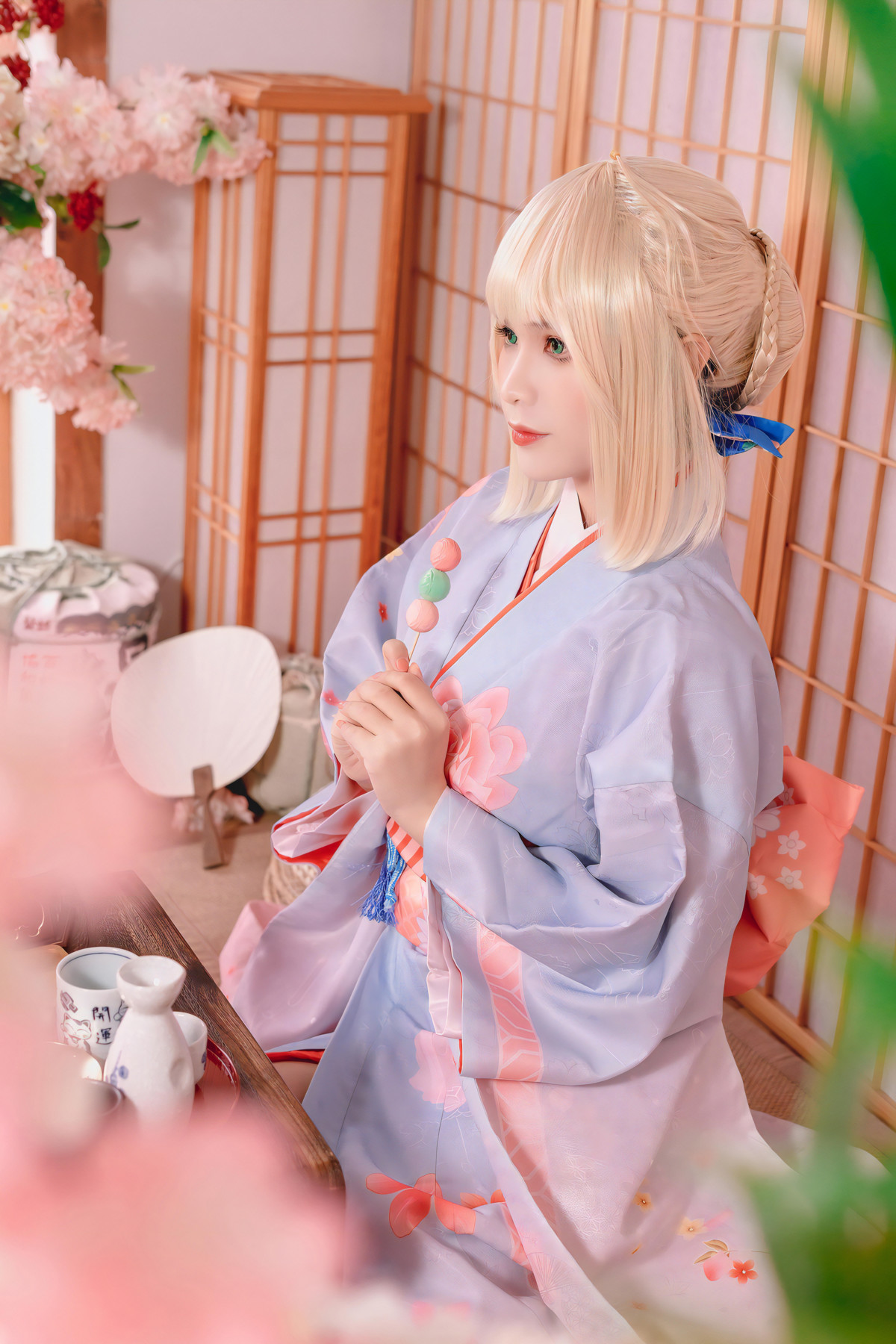 Cosplay-Pyonピオン-Saber-セイバー-Kimono-12-17