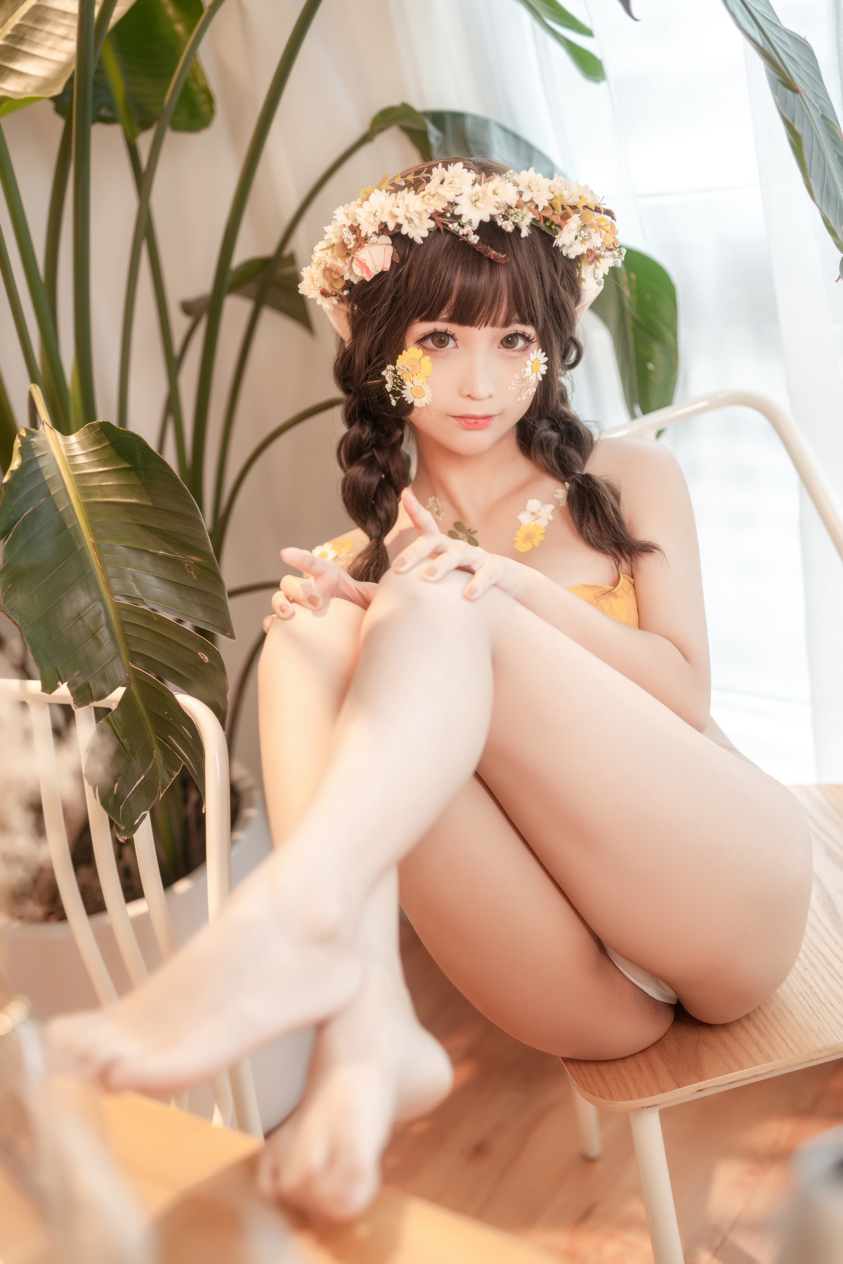 Cosplay-蠢沫沫Chunmomo-尖耳国度花精灵-10-12