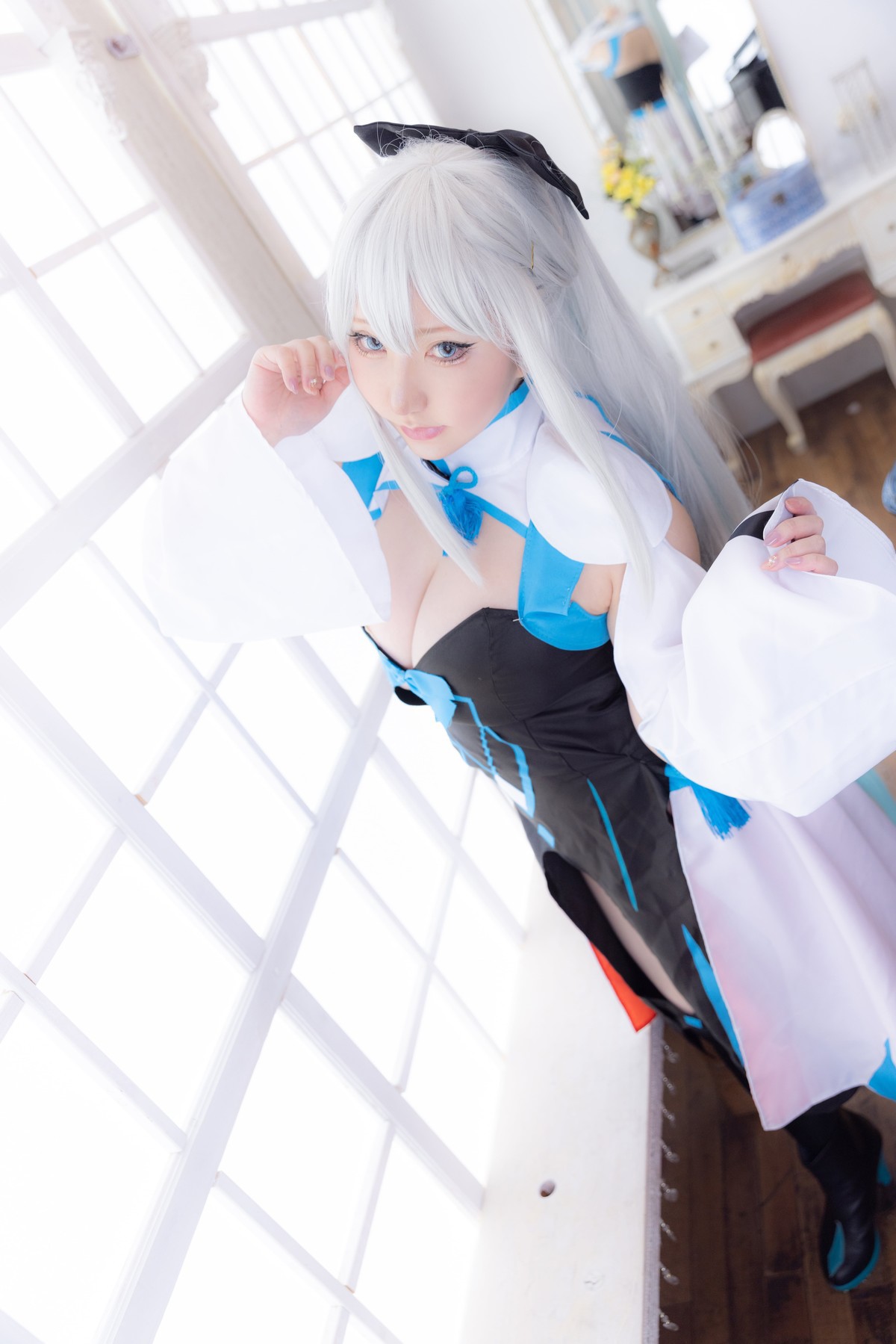 Cosplay-SAKUサク-Morgan-le-Fay-Set03-03-08