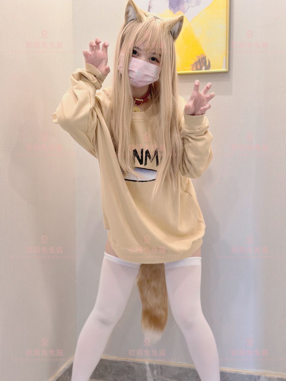 软萌兔兔酱---爱猫人士-76P1V-19GB-01-28