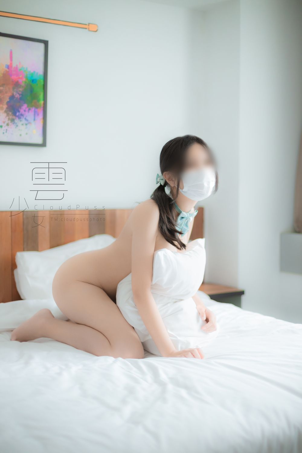 雲少女写真-居家双马尾-07-20