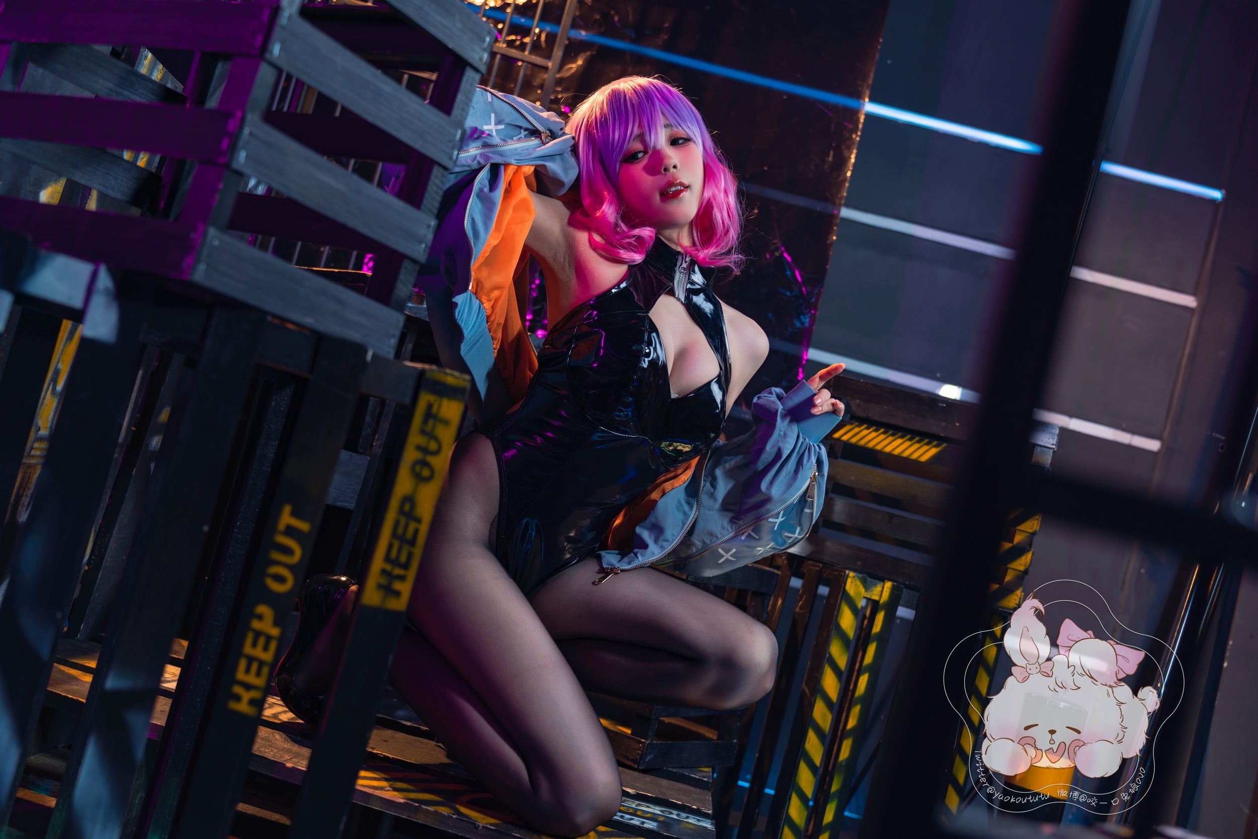 咬人小小兔---Mask-Girl-Luna-52P-08-18