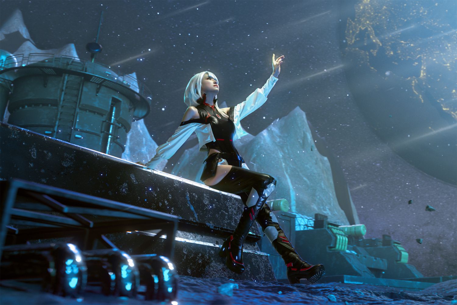 鹿八岁baby---赛博朋克边缘行者-露西-05-15