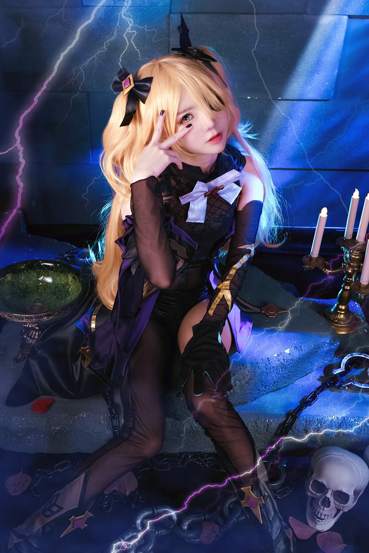 Cosplay-Sally多啦雪-Fischl-01-03