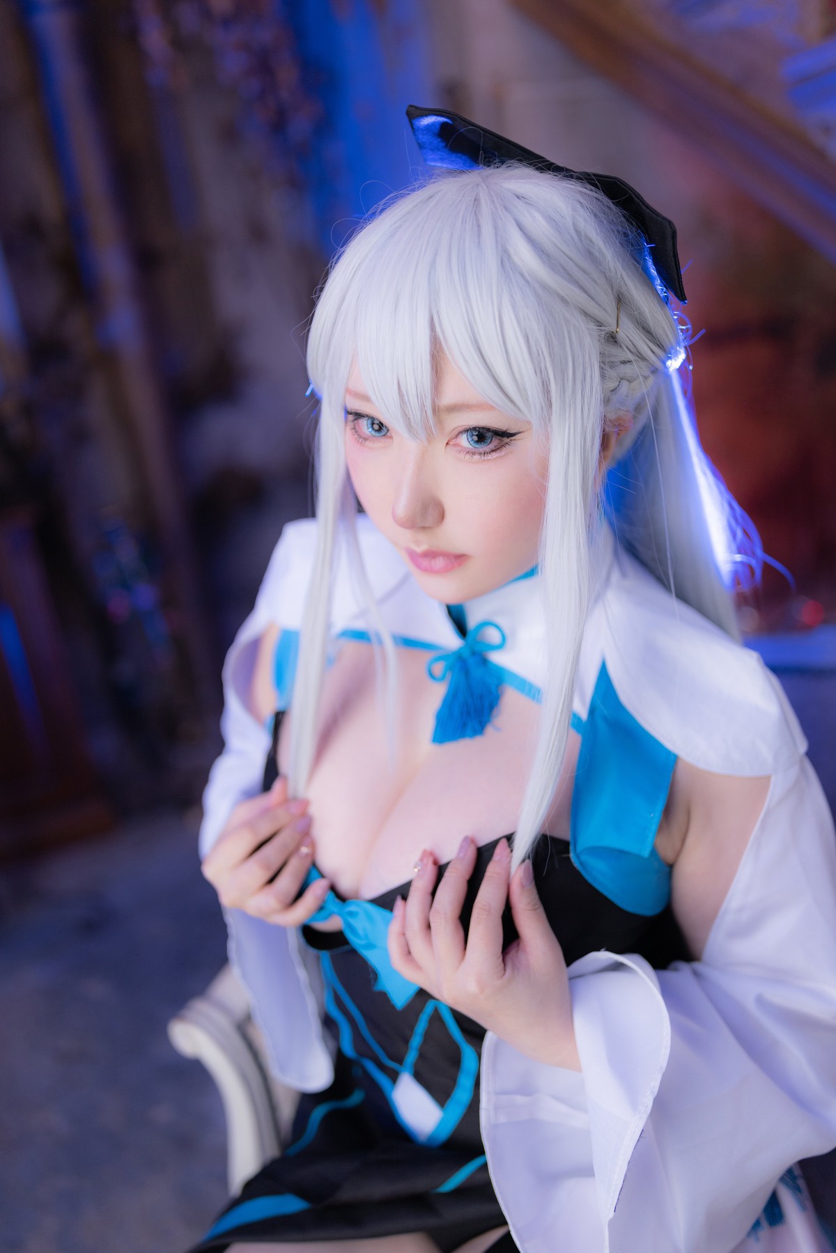 Cosplay-SAKUサク-Morgan-le-Fay-Set01-08-27