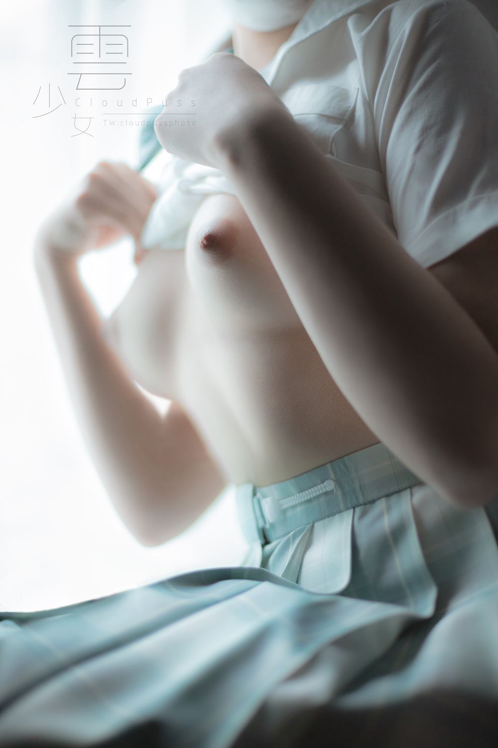 雲少女写真-居家双马尾-07-20