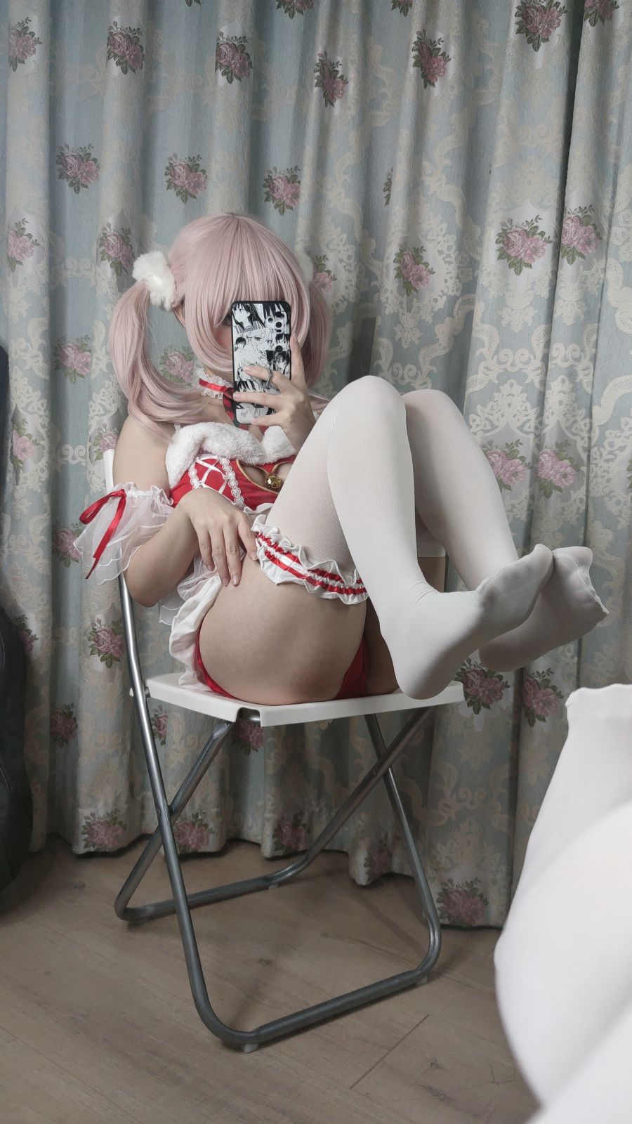 神沢永莉---平安夜红色分体式-04-03-2