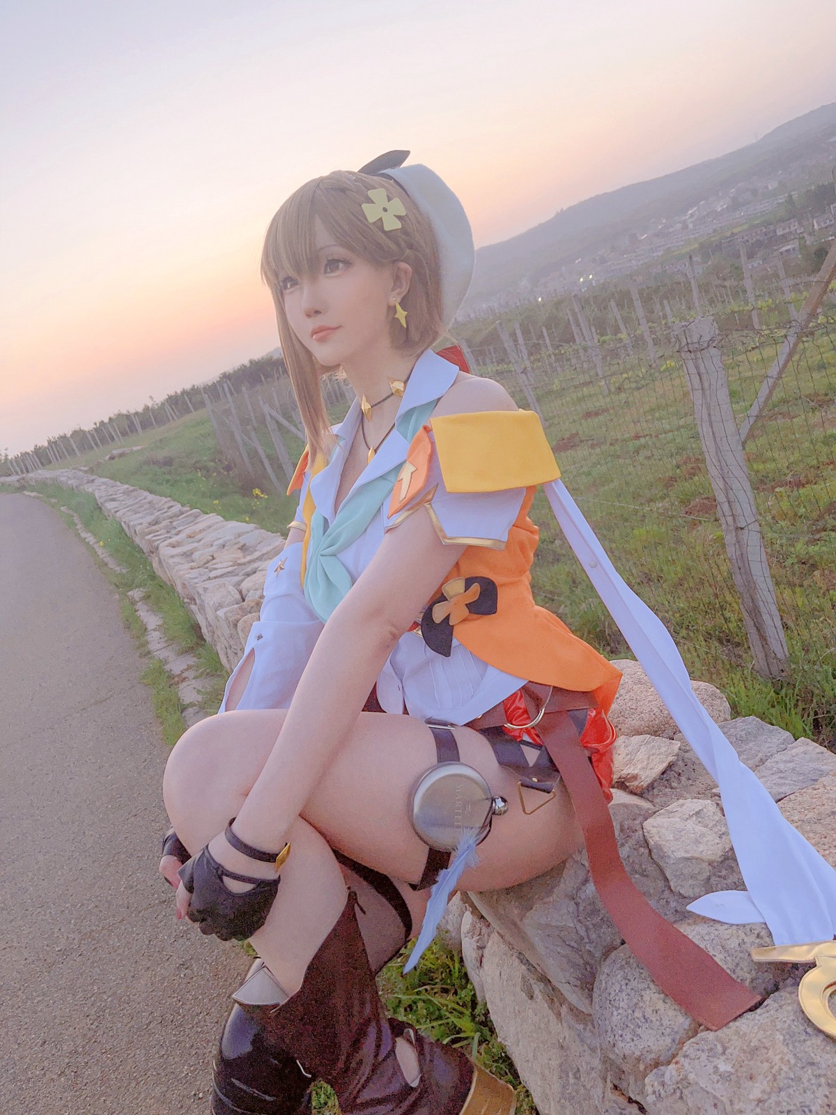 Cosplay-星之迟迟Hoshilily-莱莎的炼金工坊-08-26