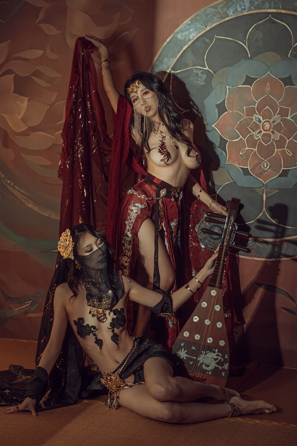 Cosplay-云溪溪-奶桃桃-双人古风-11-28