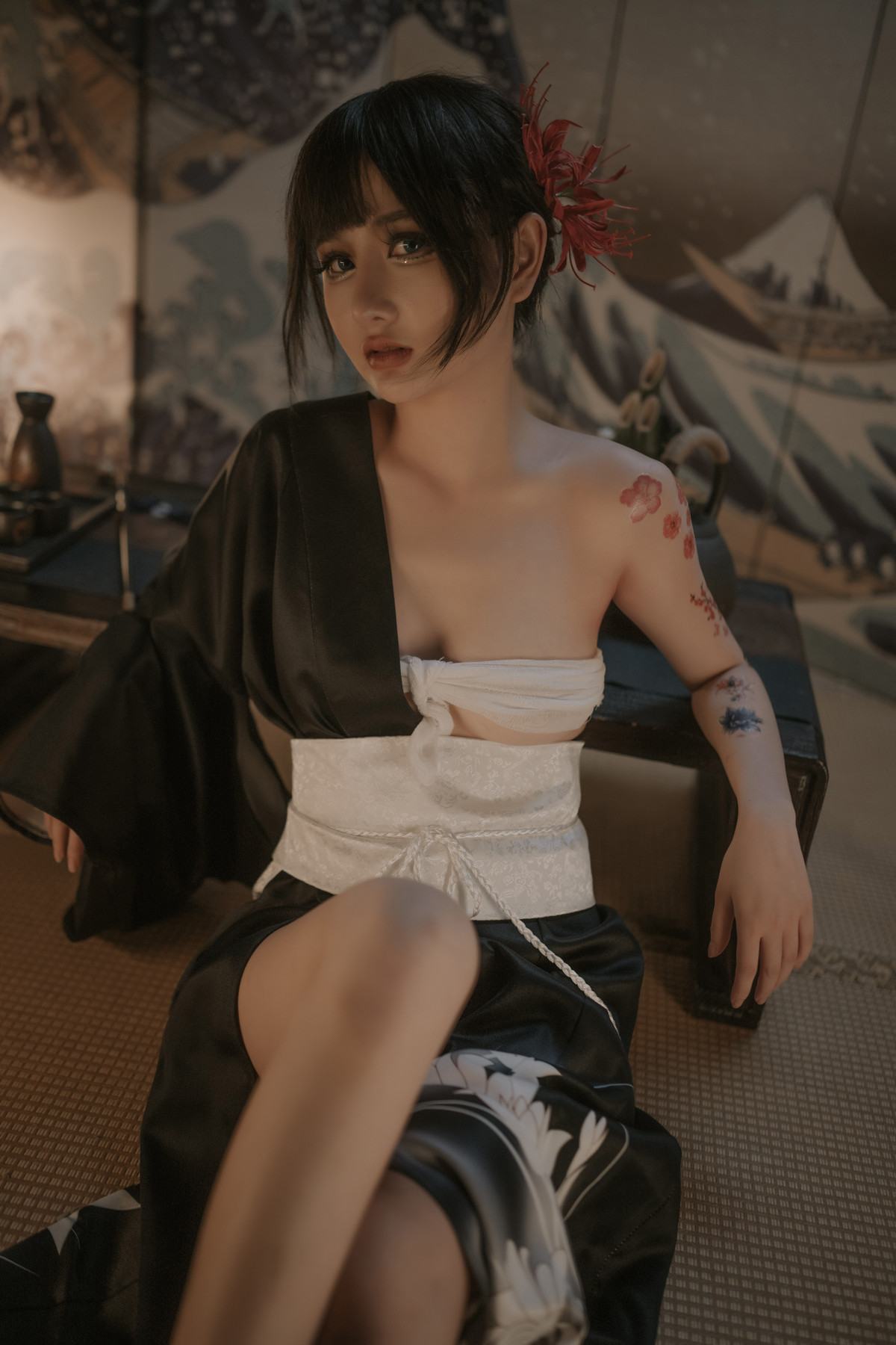 Cosplay-您的蛋蛋-黑帮大小姐-09-17