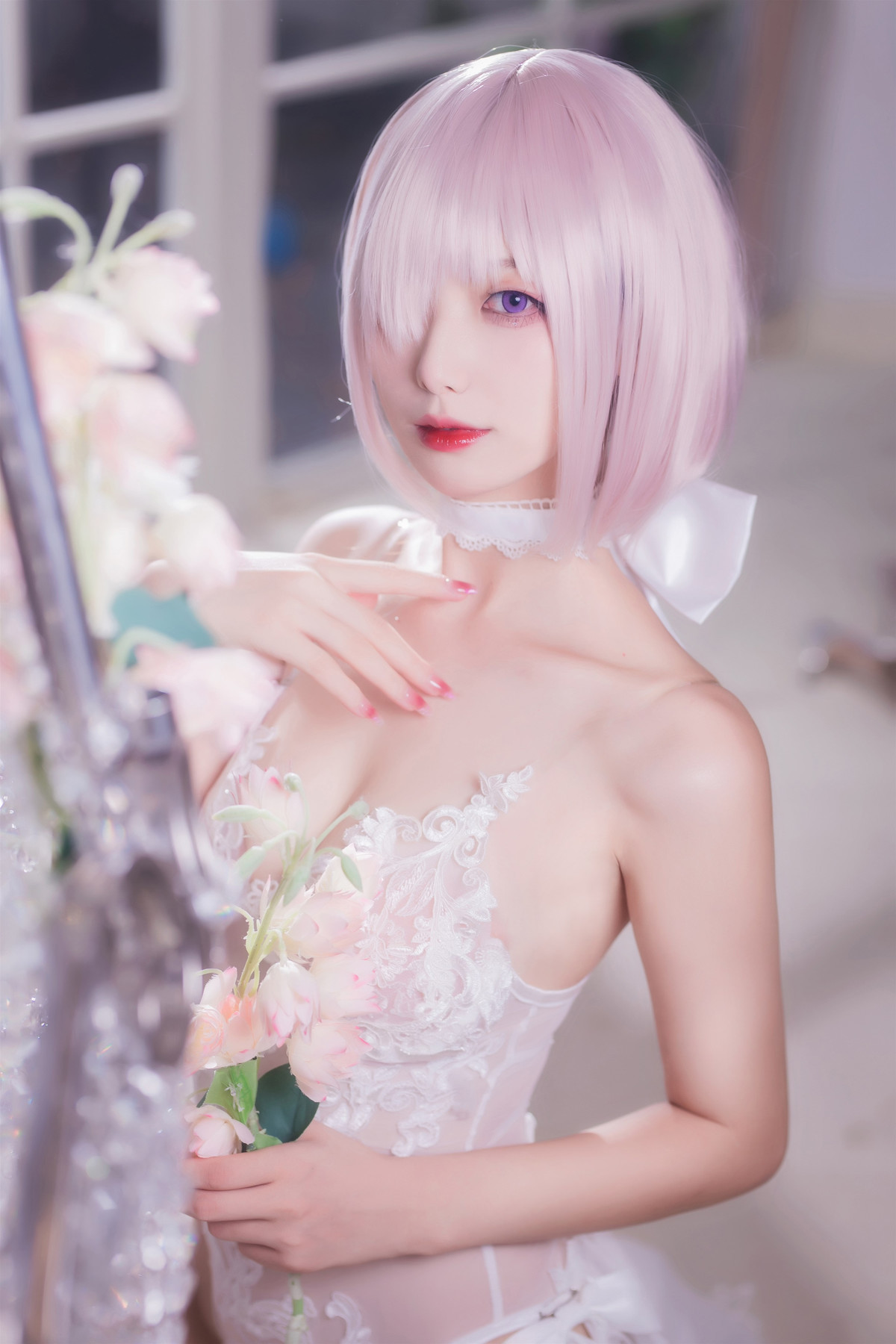 Cosplay-封疆疆v-婚纱玛修-01-19