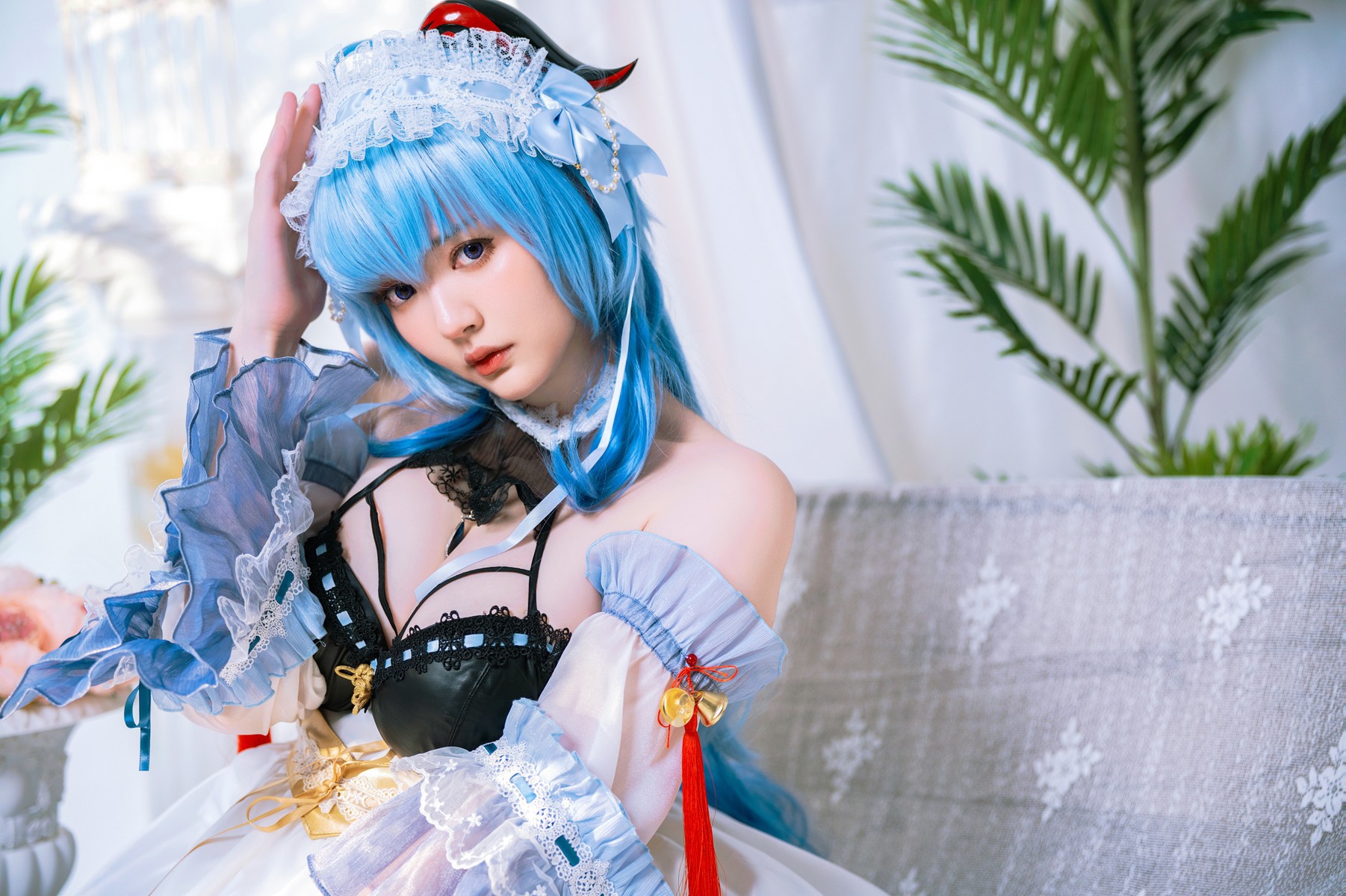 Cosplay-Ying-Tze-甘雨-Ganyu-Maid-12-15