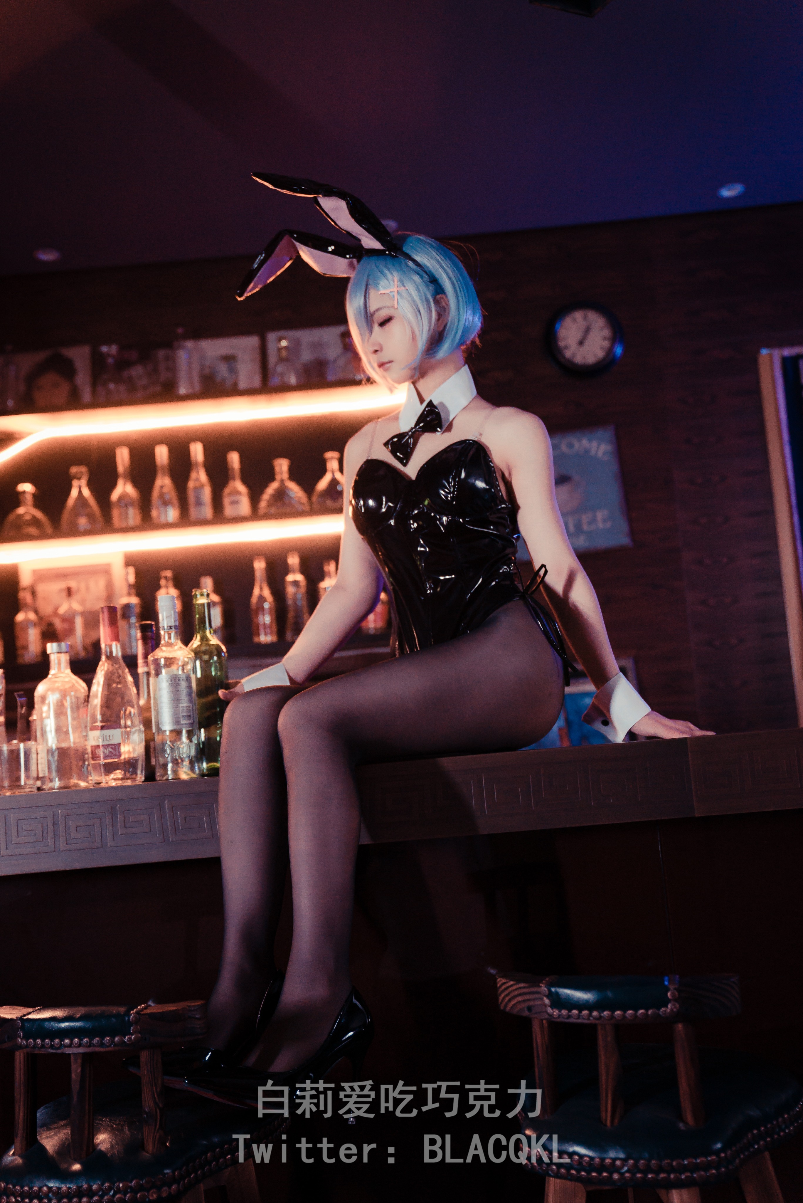 白莉爱吃巧克力---雷姆-兔女郎-11-24