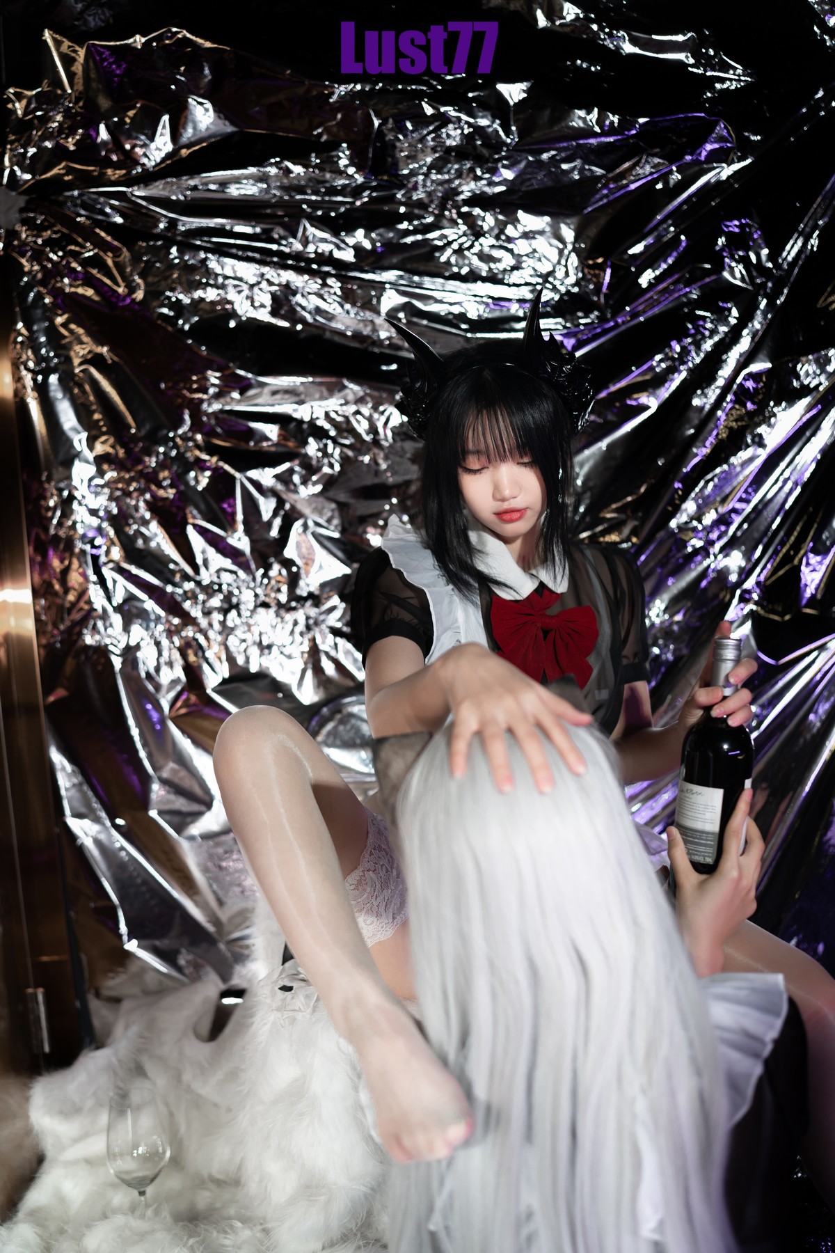 Cosplay-柒柒要乖哦-女仆の惩戒课-Set01-01-30