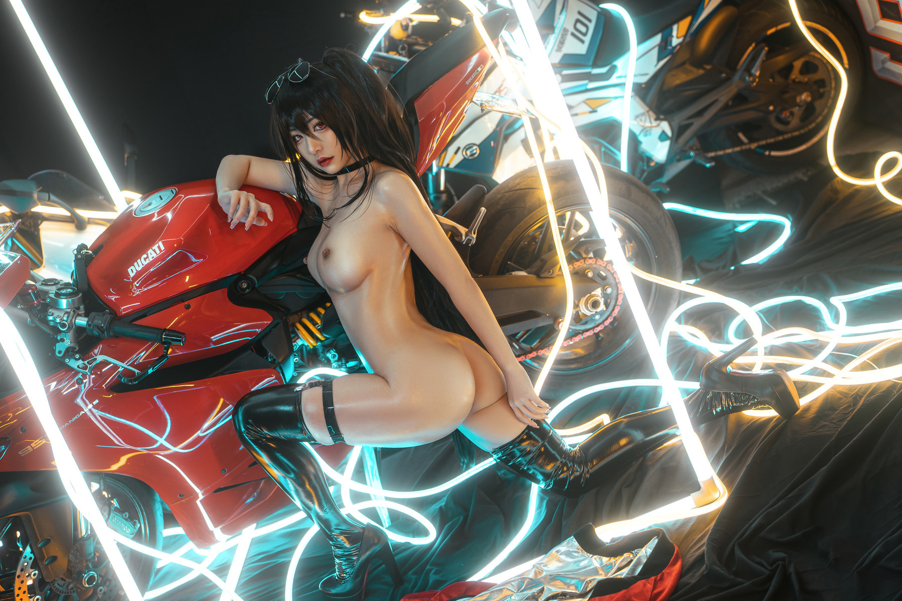 Cosplay-爆机少女喵小吉-碧蓝航线-大凤-09-29