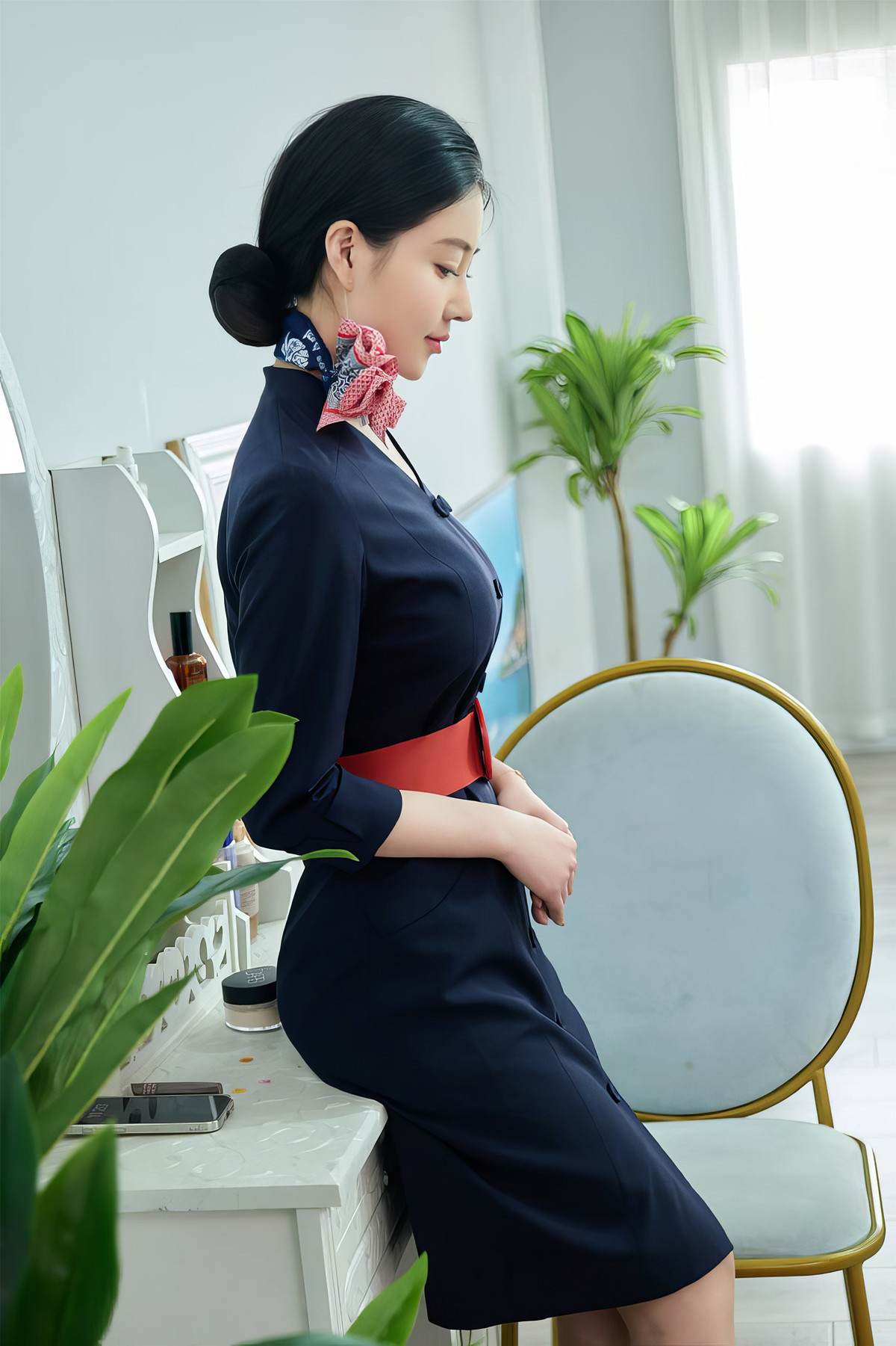 年年Nnian-空姐-038-炽天使-Set01-08-19