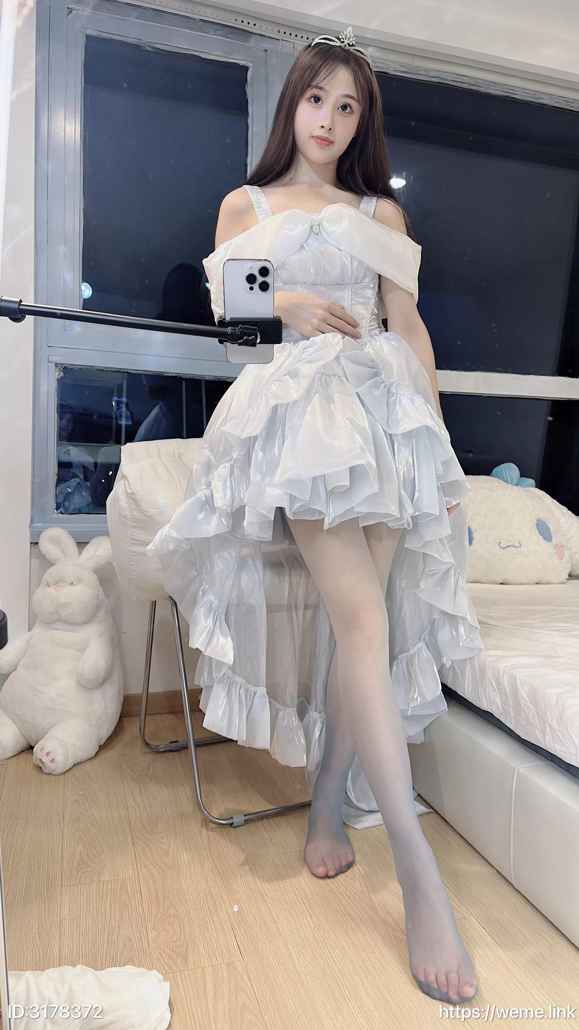 小萌子--NO016-渐变蓝丝袜53P49MB-08-17