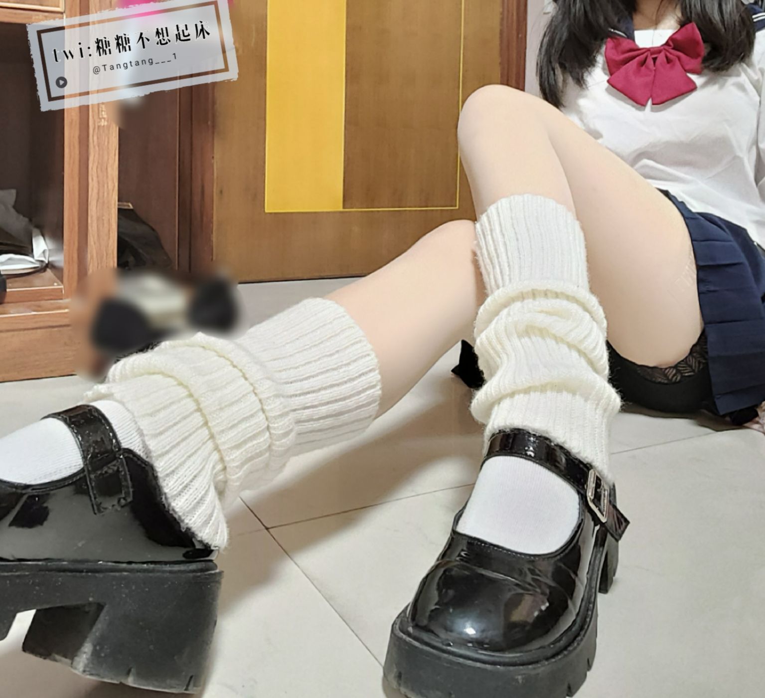 糖糖不想起床---学生制服-06-24