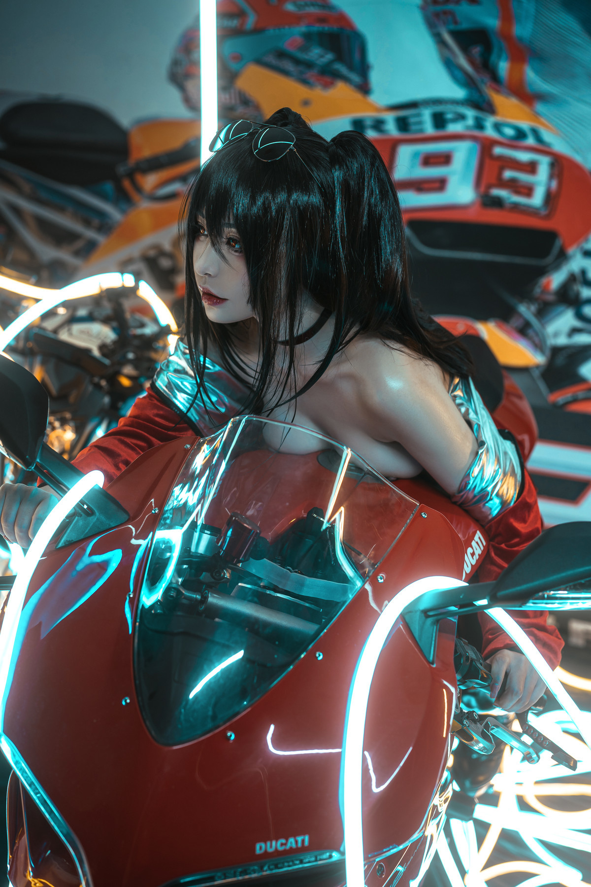 Cosplay-爆机少女喵小吉-碧蓝航线-大凤-09-29