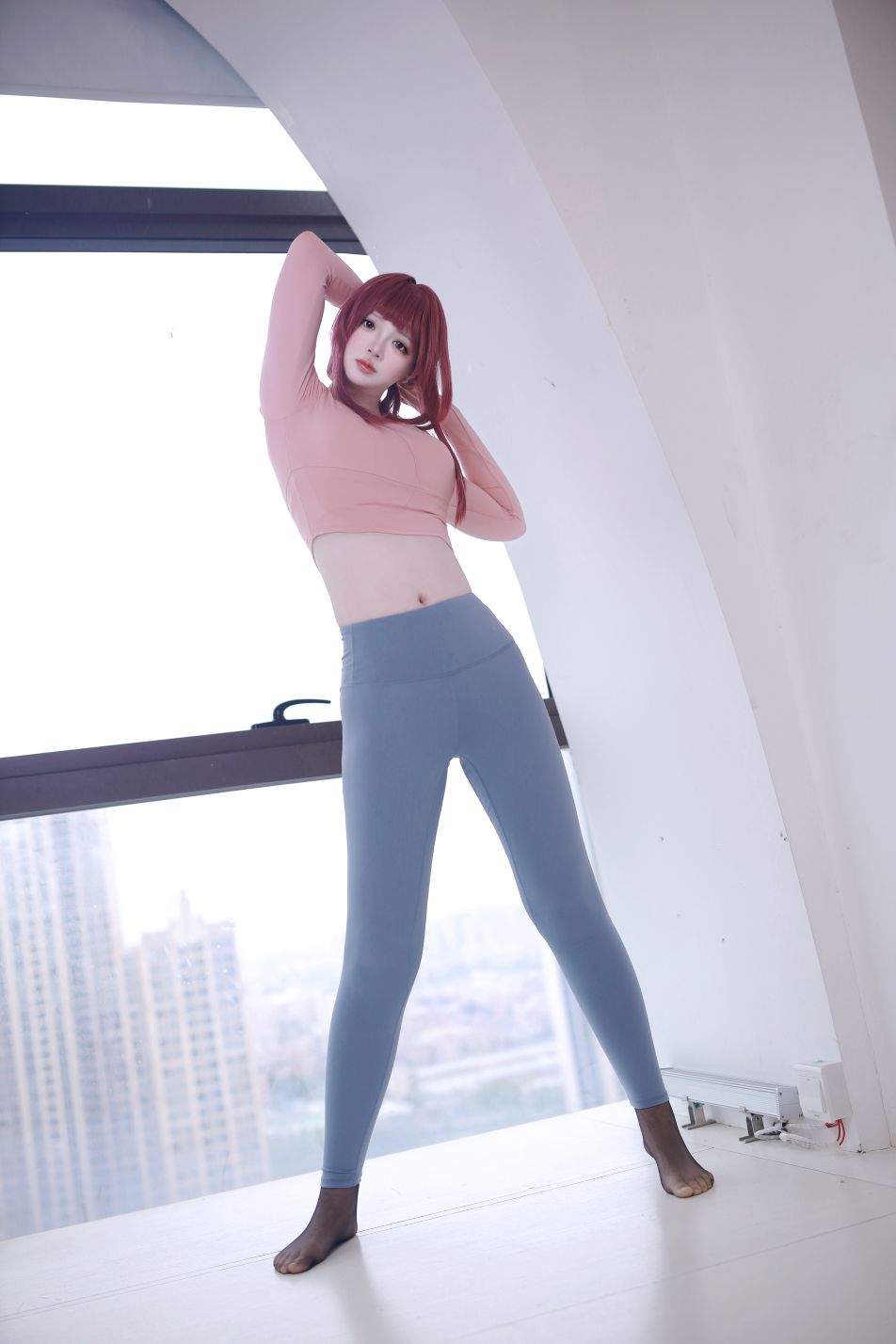 疯猫ss---瑜伽服卡芙卡-08-04