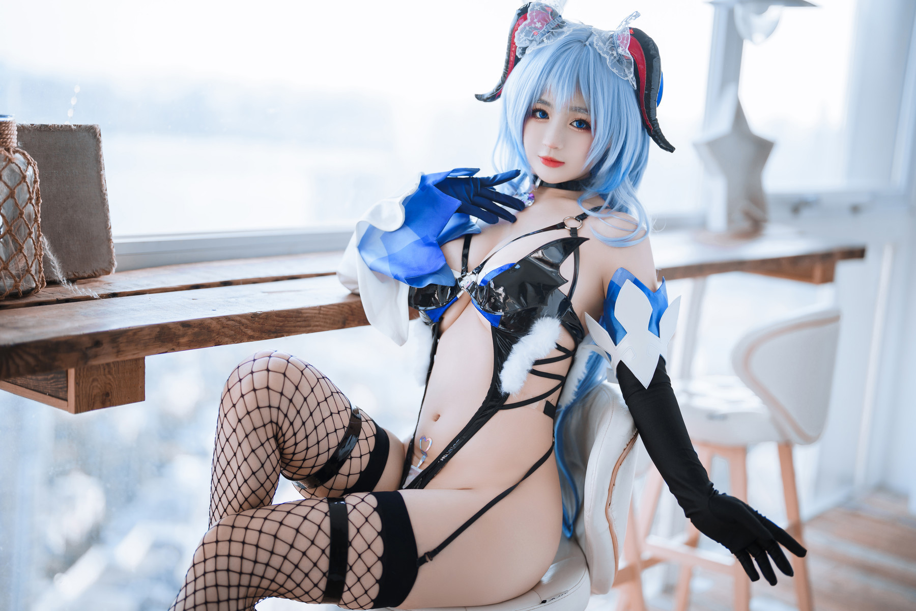 Cosplay-桜井宁宁-甘雨-01-22