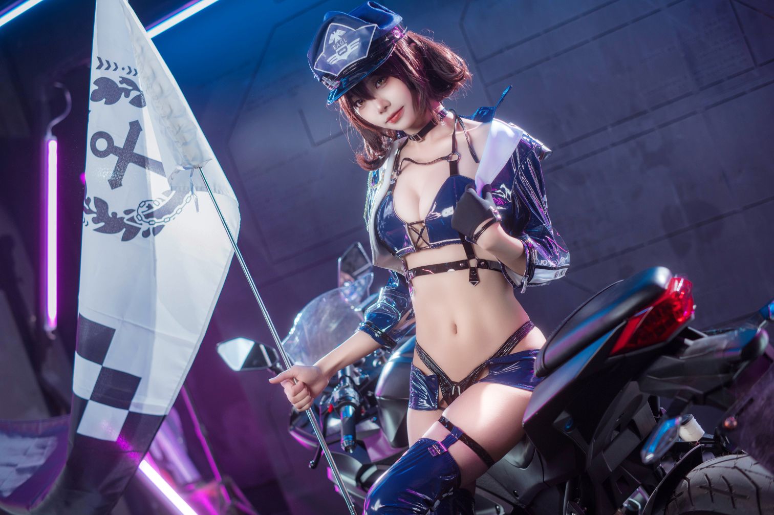 艾西Aiwest---喜欢爱理吗-碧蓝航线-巴尔的摩信浓-赛车女郎-56P-524MB-06-10