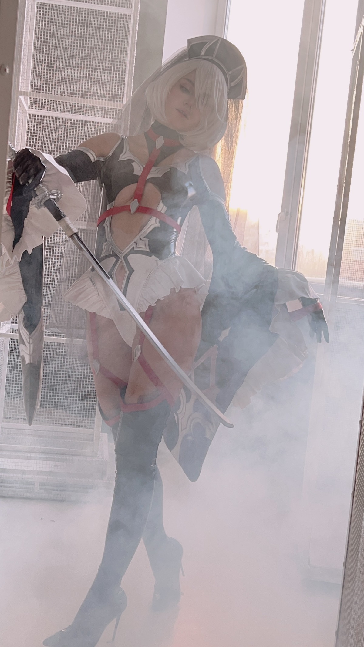 Shirogane-Cosplay-2B-ヨルハ２号Ｂ型-Bride-Ver-01-28