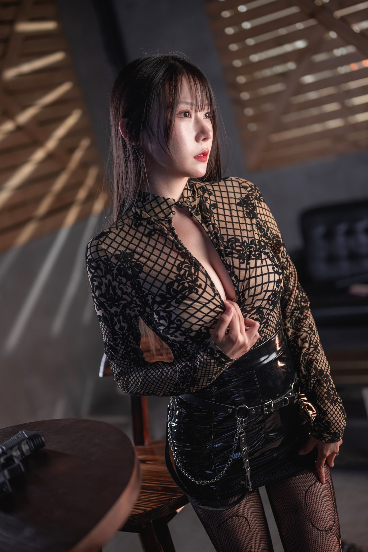 Cosplay-香草喵露露-无路可退-秘密搜查官-Set01-11-11